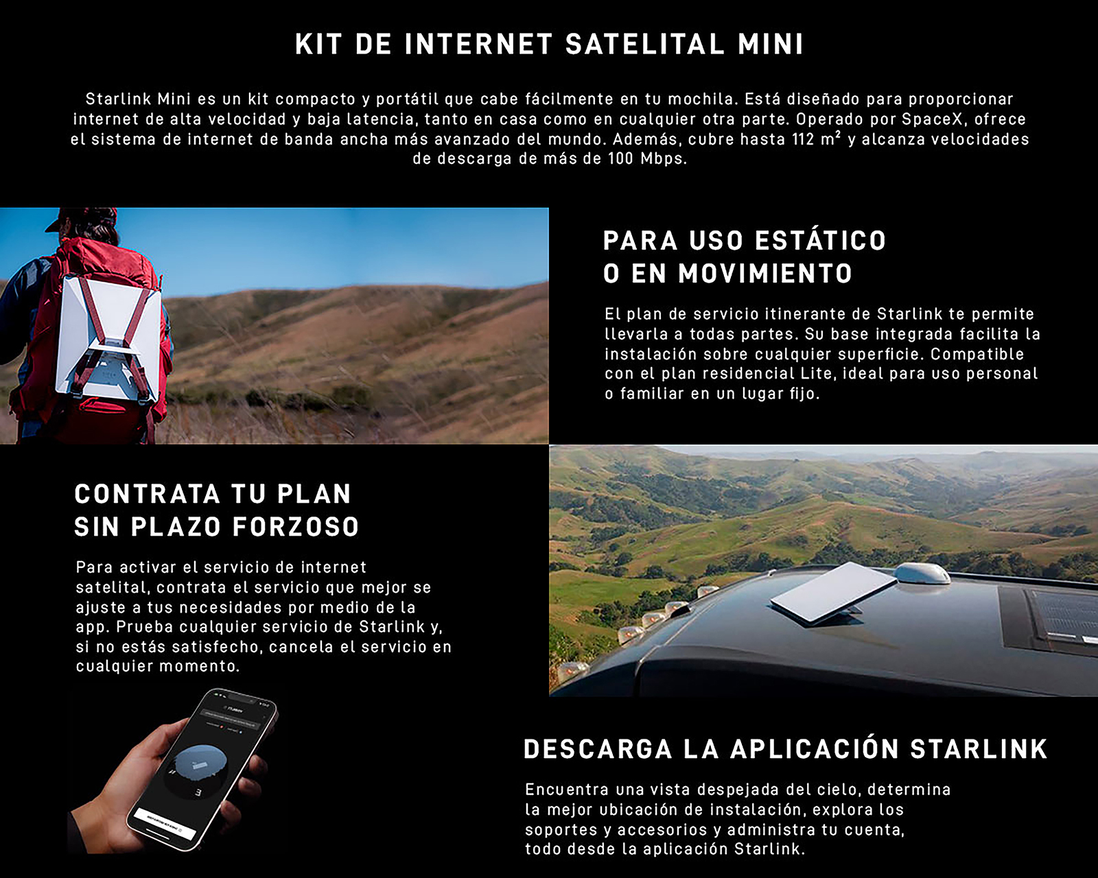 Foto 10 pulgar | Foto 9 | Starlink Kit de Internet Satelital Mini Blanco