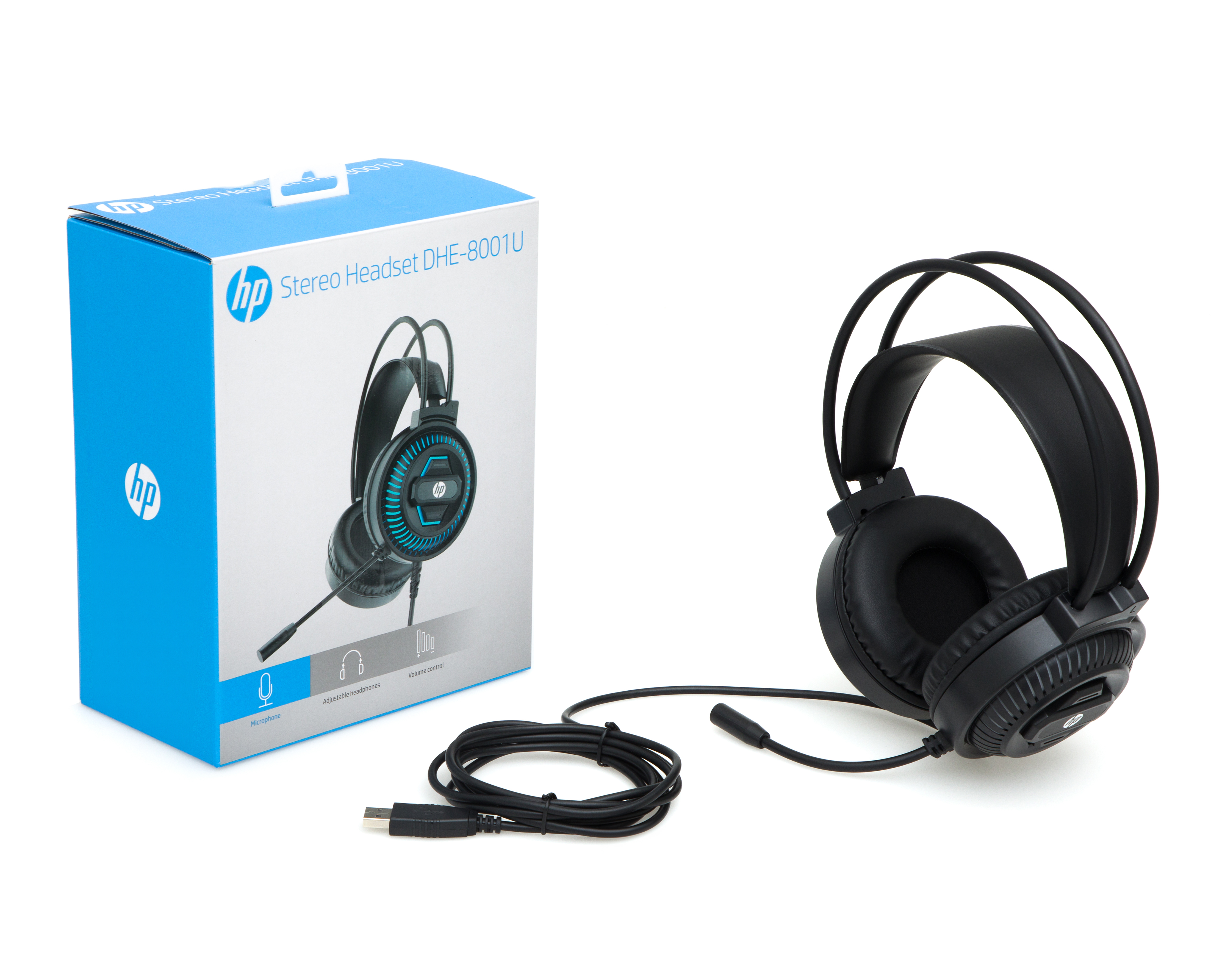 Foto 4 | Foto 4 | Audífonos de Diadema Alámbricos HP DHE-8001U con Micrófono