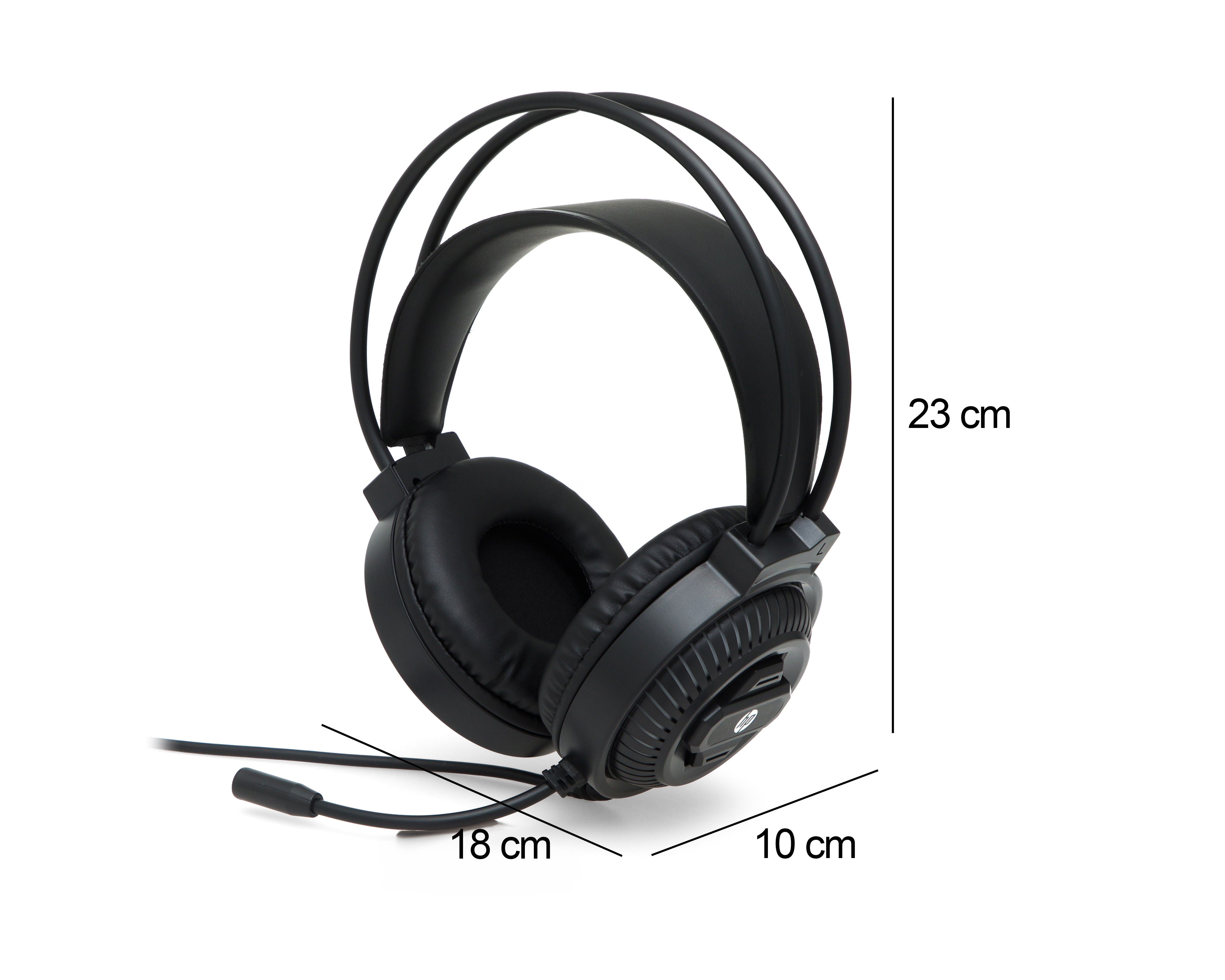 Foto 8 | Foto 8 | Audífonos de Diadema Alámbricos HP DHE-8001U con Micrófono