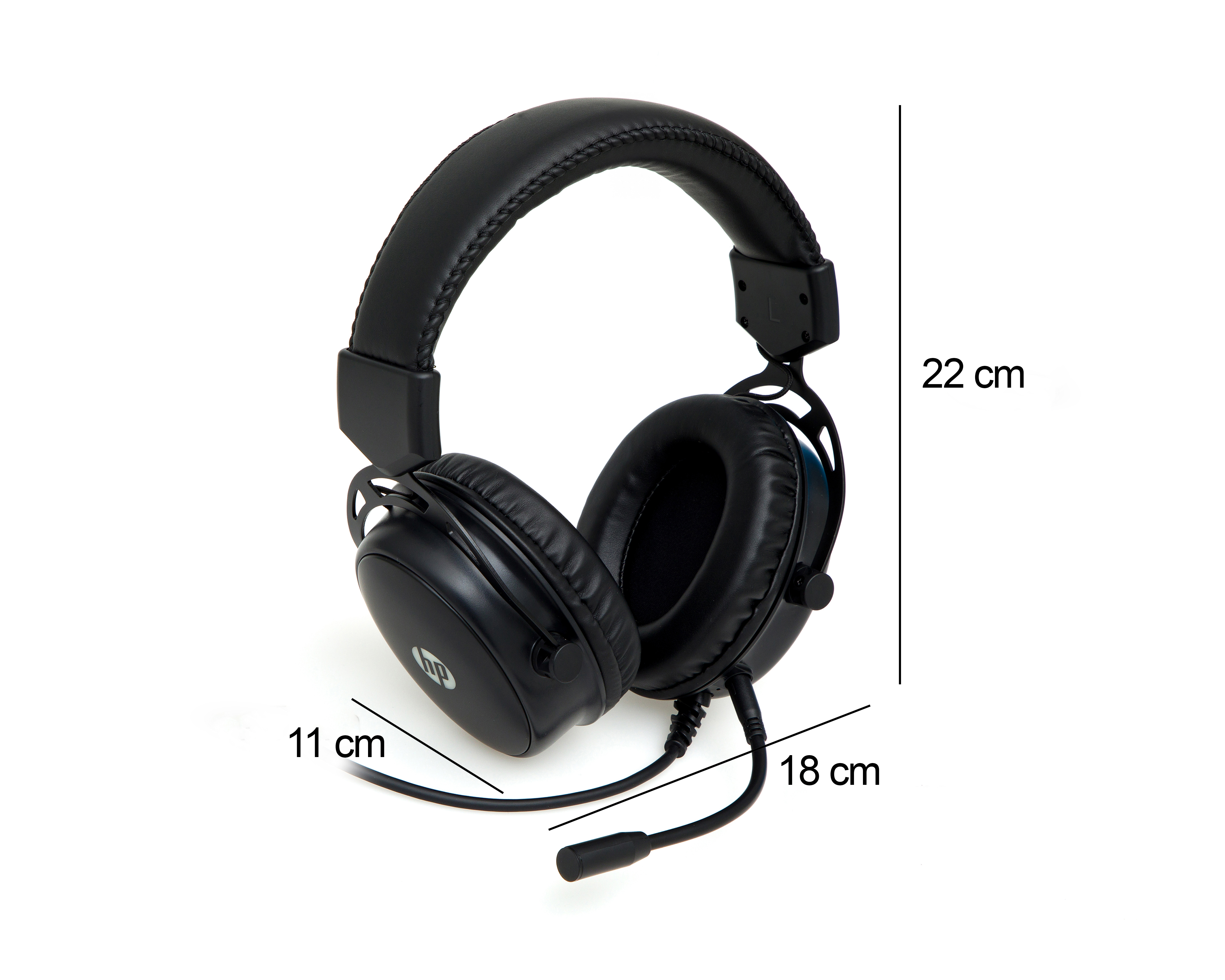 Foto 10 pulgar | Foto 9 | Audífonos de Diadema Alámbricos HP DHE-8005U con Micrófono