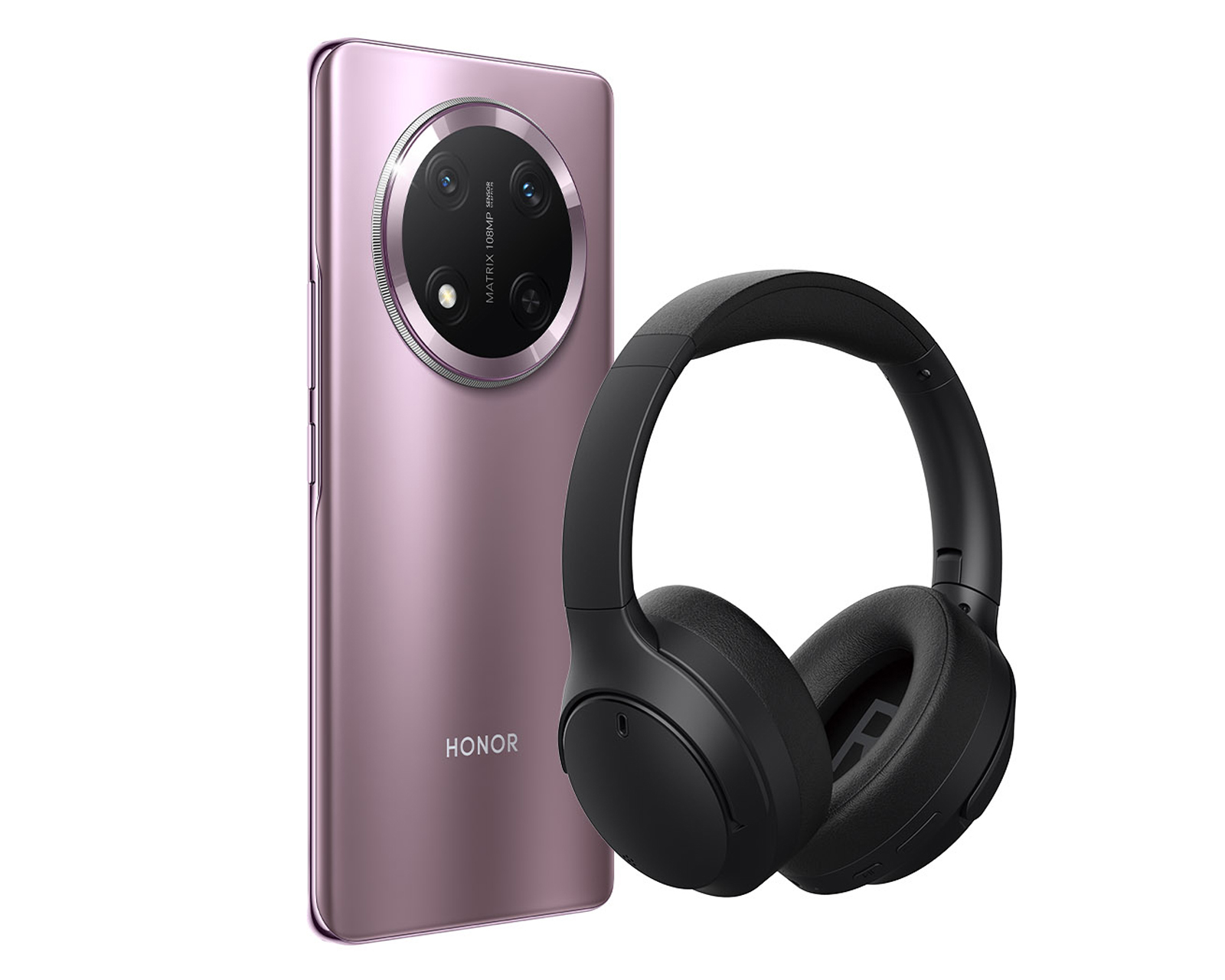 Foto 4 | Foto 4 | AT&T/Unefon Honor Magic 7 Lite 512 GB Morado + Audífonos