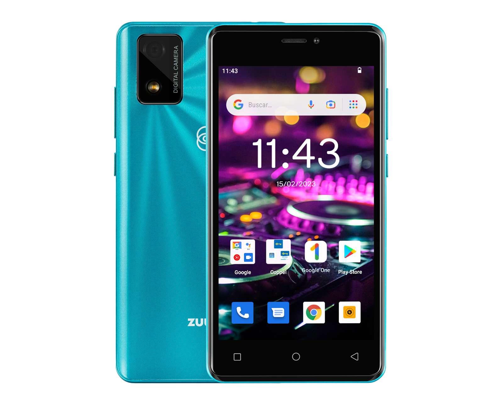 Foto 2 pulgar | Foto 1 | Celular Zuum Liberado Magno C2 16 GB Verde