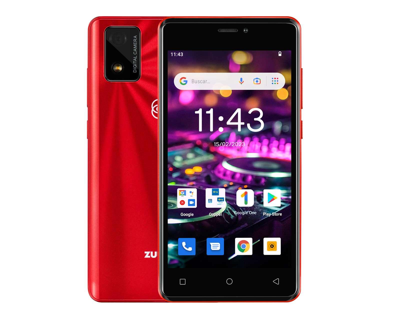 Celular Zuum Liberado Magno C2 16 GB Rojo