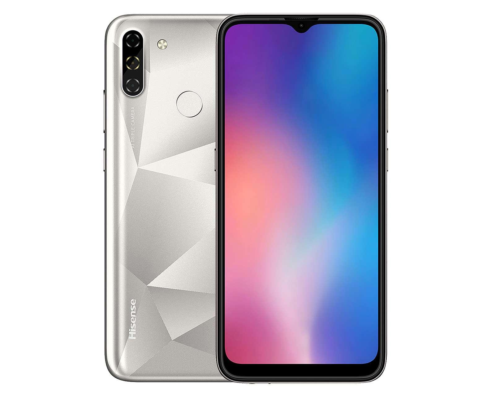 Celular Hisense Liberado V40S 64 GB Plateado