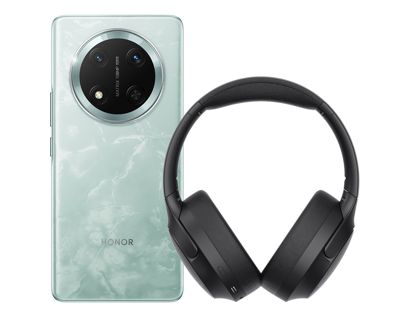 Foto 2 | Foto 2 | Telcel Honor Magic 7 Lite 512 GB Cian + Audífonos