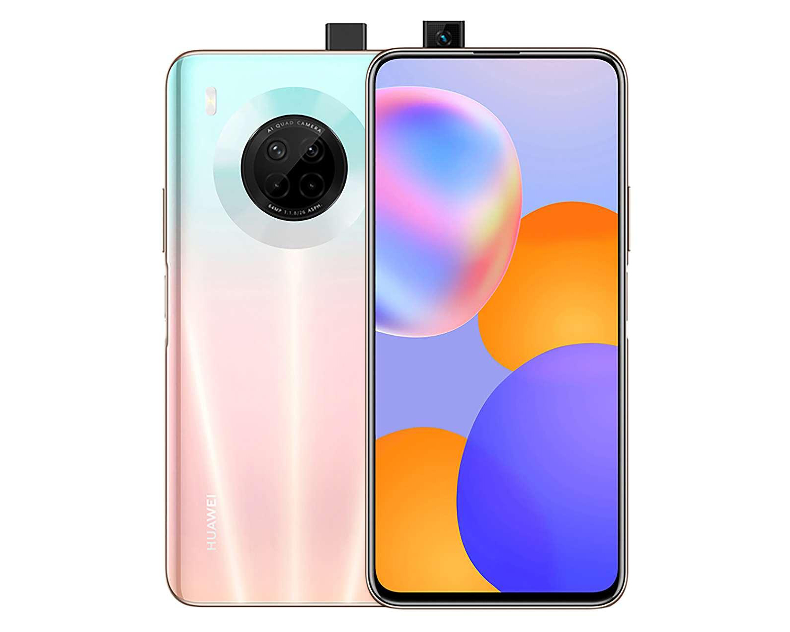 Foto 2 pulgar | Foto 1 | Celular Huawei Liberado Y9A 128 GB Rosa