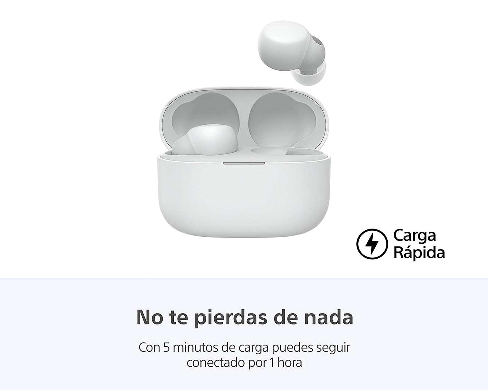 Foto 3 pulgar | Foto 2 | Audífonos True Wireless Sony Link Buds S con Noise Cancelling Blancos