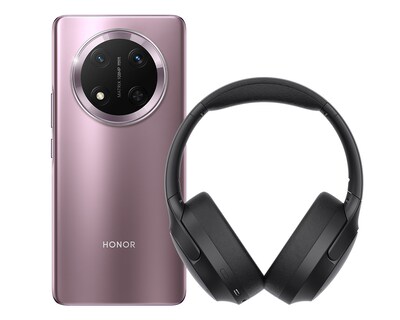 Foto 2 | Foto 2 | Telcel Honor Magic 7 Lite 512 GB Morado + Audífonos Honor Choice VZ Sport Mate