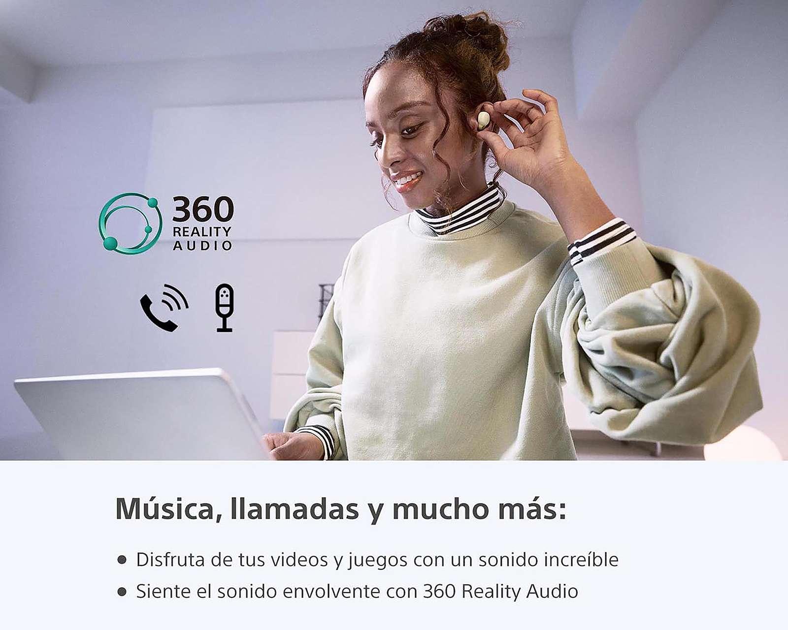 Foto 5 | Foto 5 | Audífonos True Wireless Sony Link Buds S con Noise Cancellig Beige