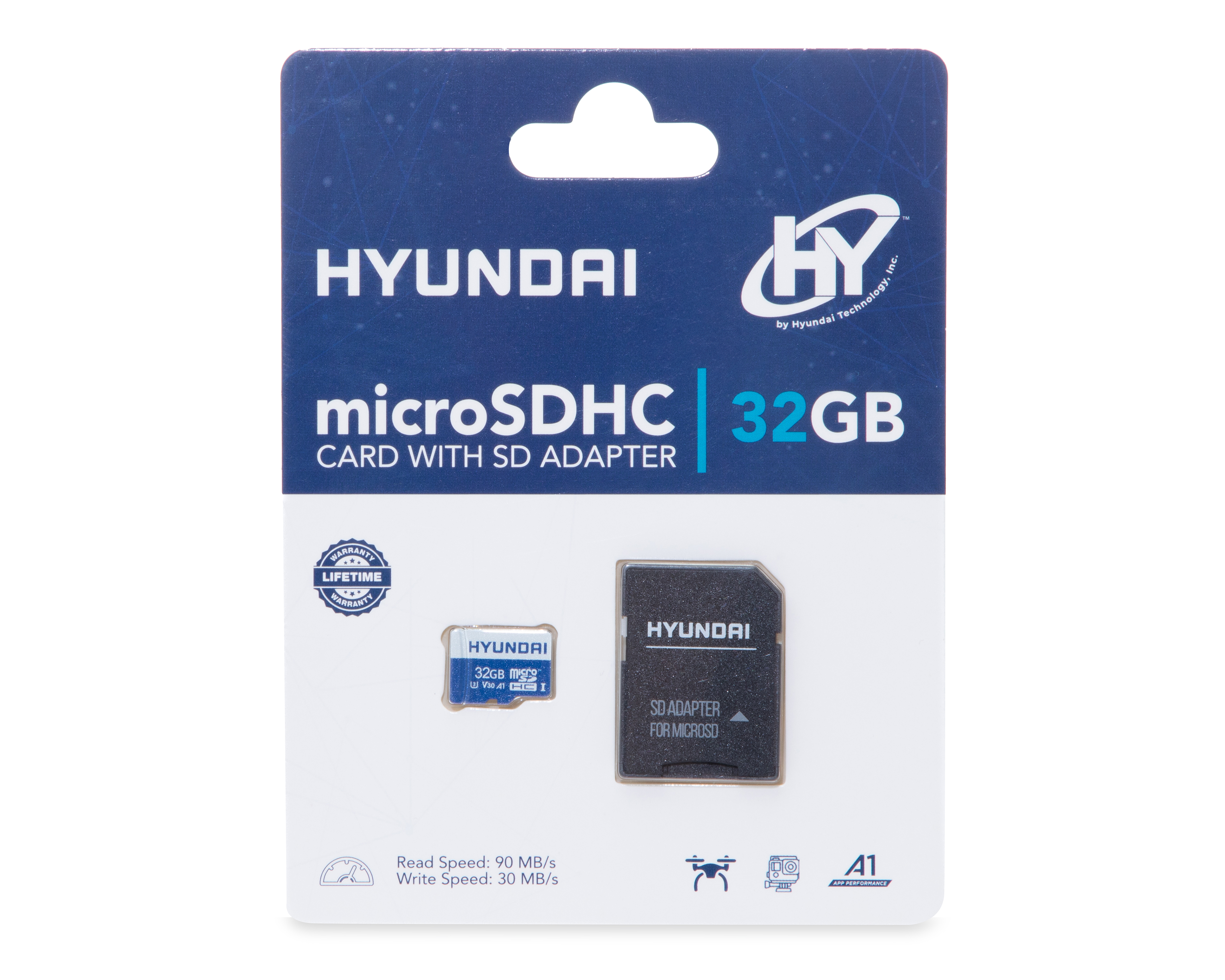 Foto 2 pulgar | Foto 1 | Memoria MicroSDHC Hyundai 32 GB Clase 10