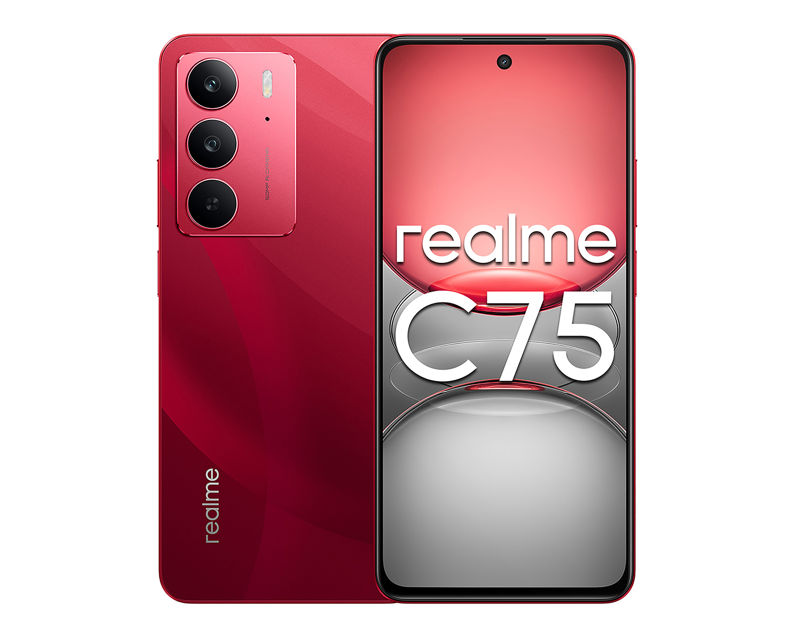 Foto 3 pulgar | Foto 2 | Celular Realme C75 Liberado 256 GB Rojo + Bocina Bluetooth + Audífonos