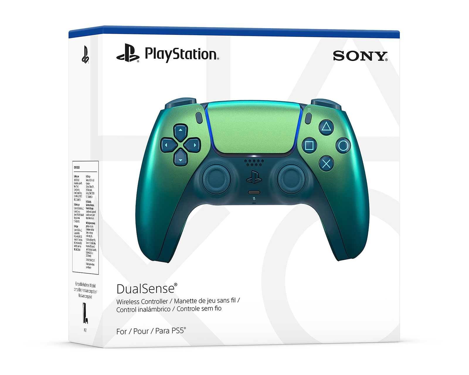 Control Inalámbrico para PlayStation 5 Dualsense Chroma Tea