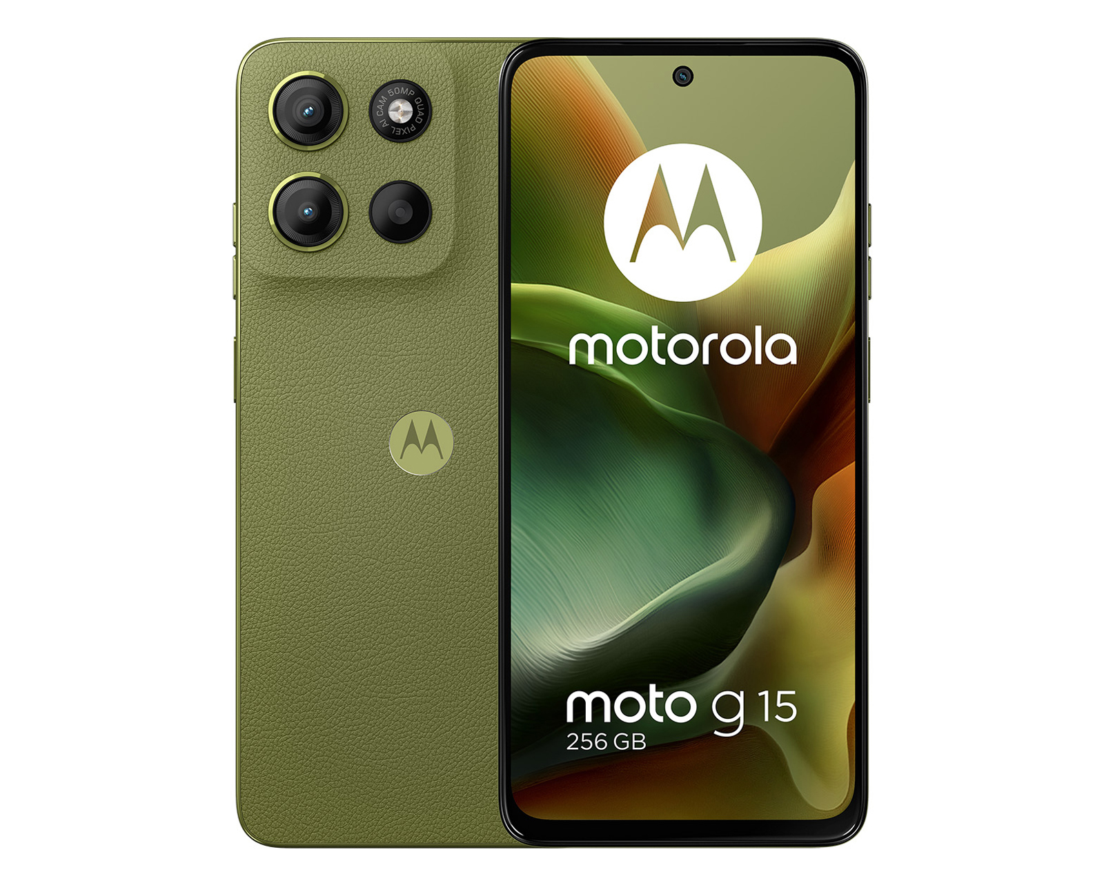 Foto 2 pulgar | Foto 1 | Movistar Motorola Moto G15 256 GB Verde