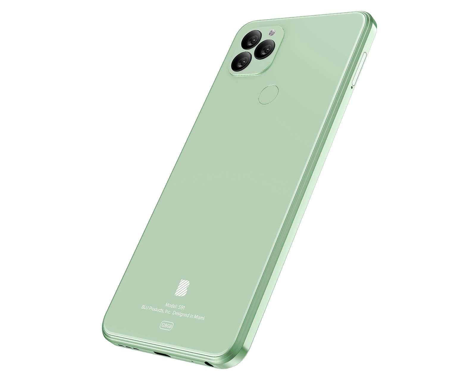 Foto 8 pulgar | Foto 7 | Celular BLU Liberado S91 128 GB Verde