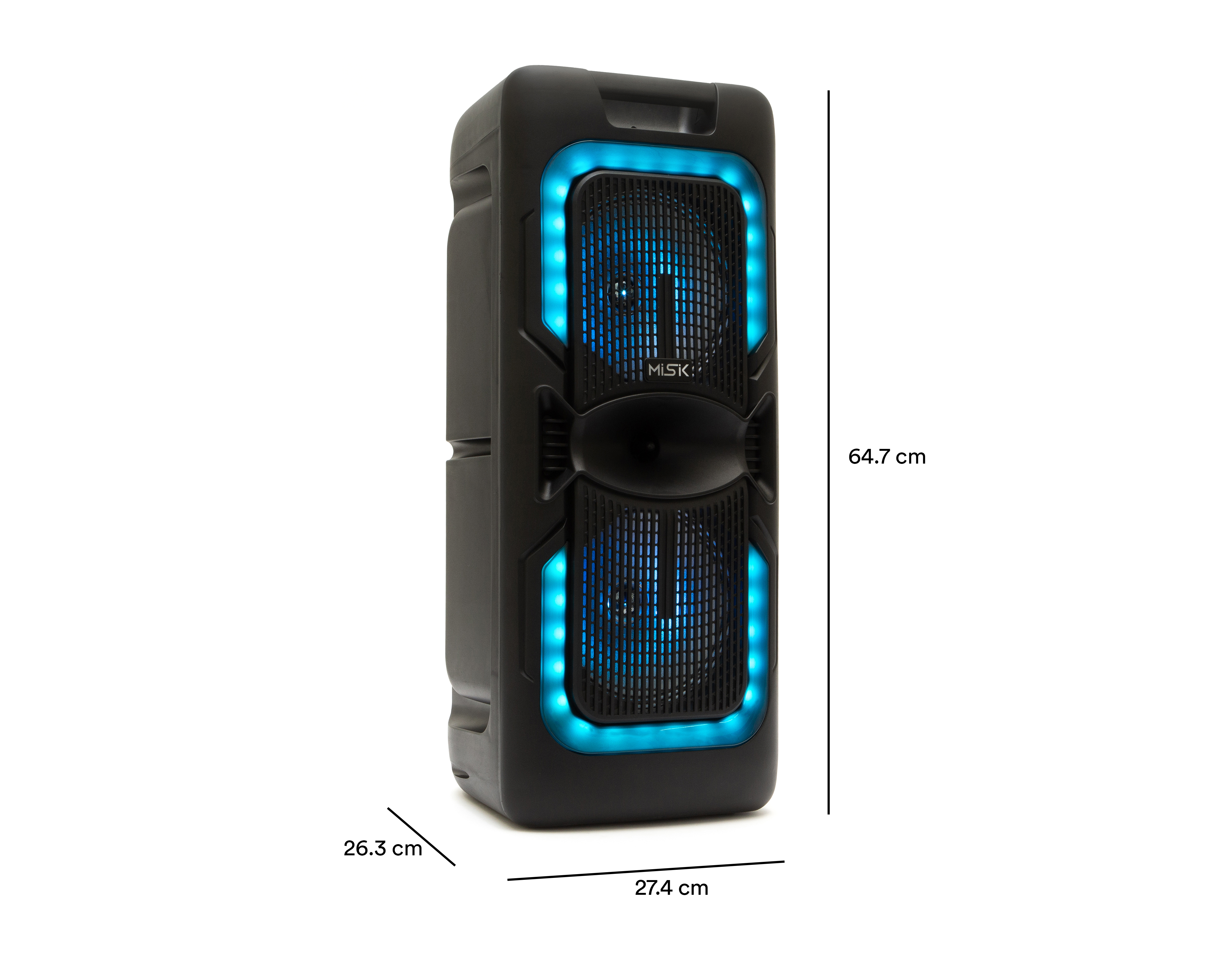Foto 8 | Foto 8 | Bocina Bluetooth Misik MB178 10,000 W con Micrófono