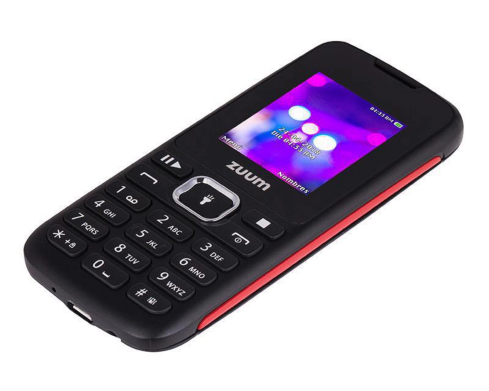 Foto 5 pulgar | Foto 4 | Celular Zuum Liberado Skip II Dual Sim 4 MB Negro
