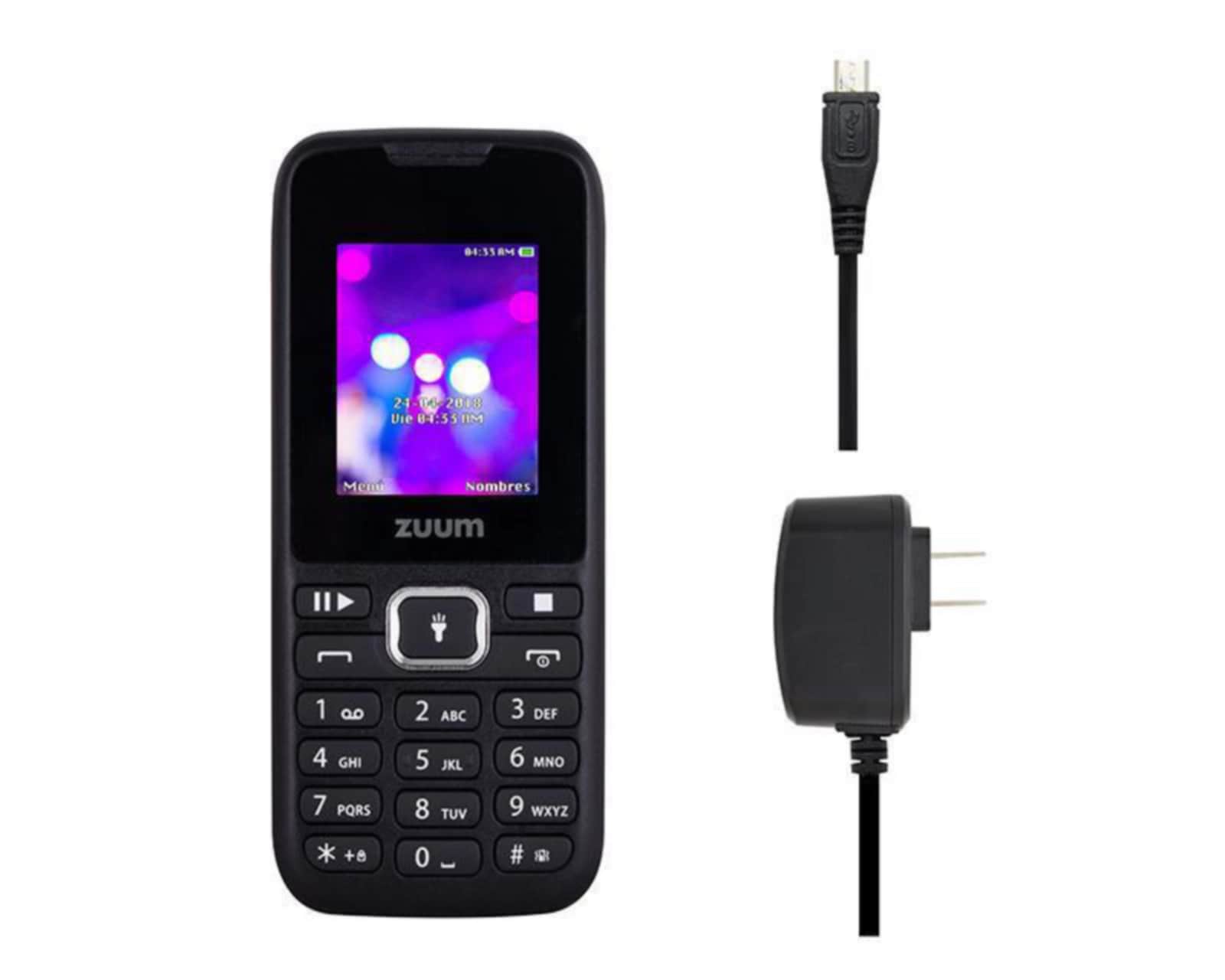 Foto 7 | Foto 7 | Celular Zuum Liberado Skip II Dual Sim 4 MB Negro