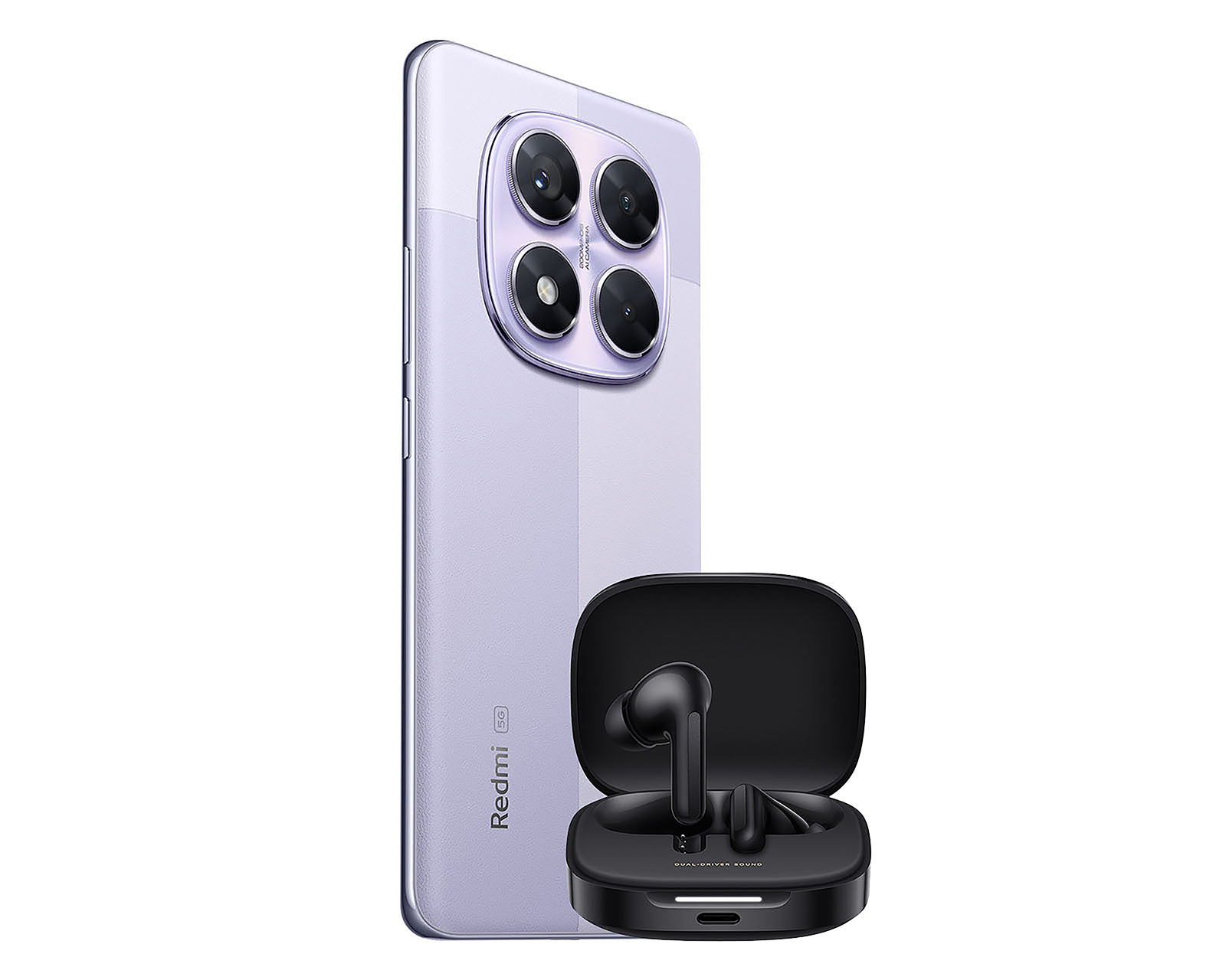 Foto 3 | Foto 3 | Movistar Xiaomi Redmi Note 14 Pro 5G 256 GB Morado + Redmi Buds 6 Active