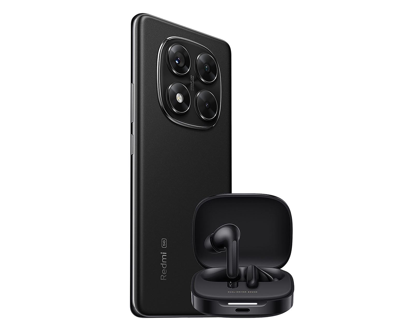Foto 3 | Foto 3 | Movistar Xiaomi Redmi Note 14 Pro 5G 256 GB Negro + Redmi Buds 6 Active