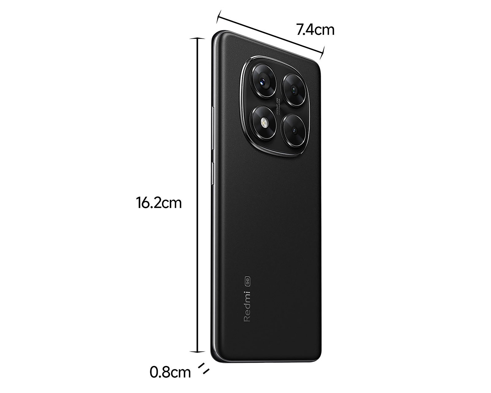 Foto 10 pulgar | Foto 9 | Movistar Xiaomi Redmi Note 14 Pro 5G 256 GB Negro + Redmi Buds 6 Active