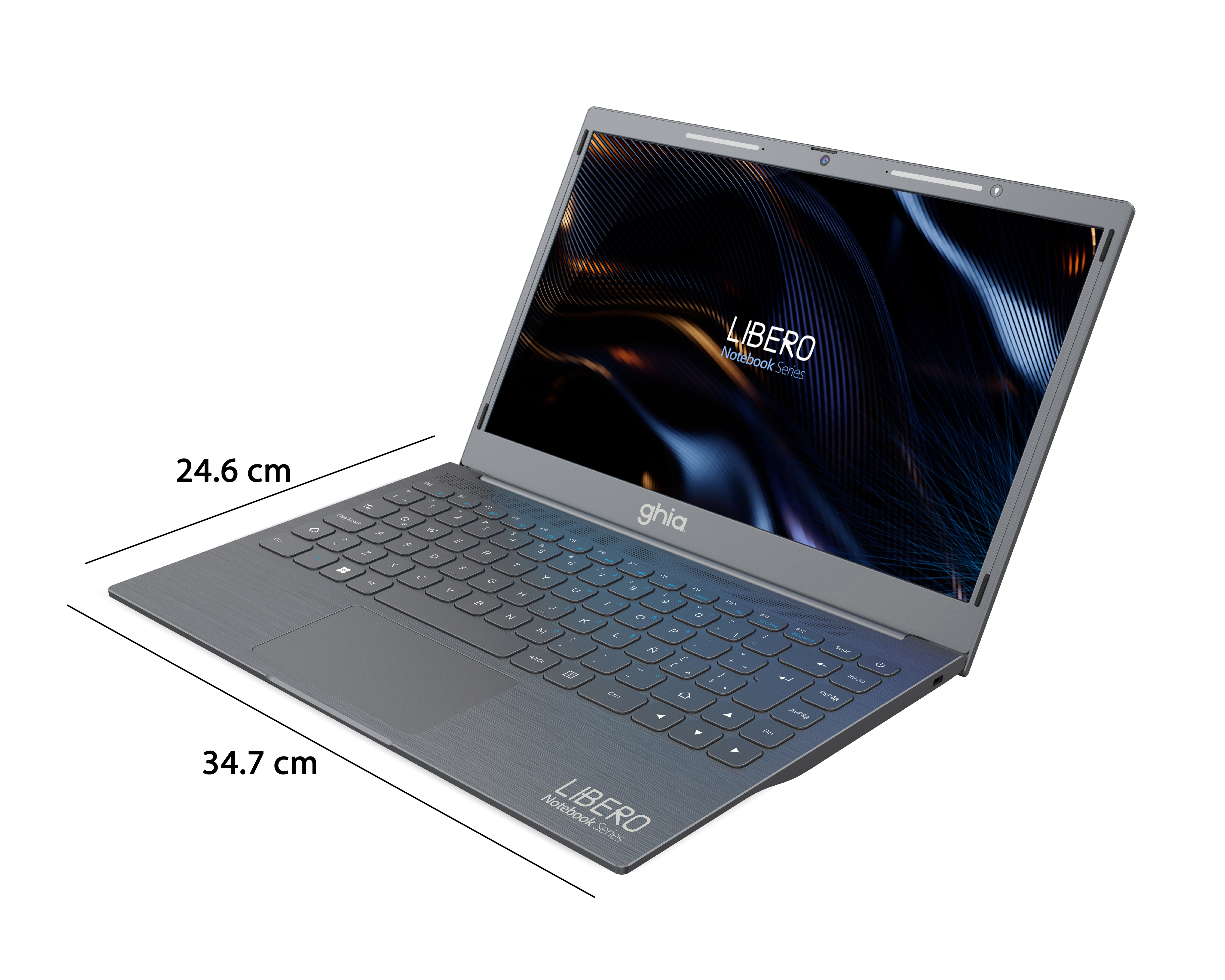 Foto 5 | Foto 5 | Notebook Ghia NotGhia-401 14.1 Pulgadas Windows 11 Intel Celeron 4 GB 128 GB eMMC Plateado