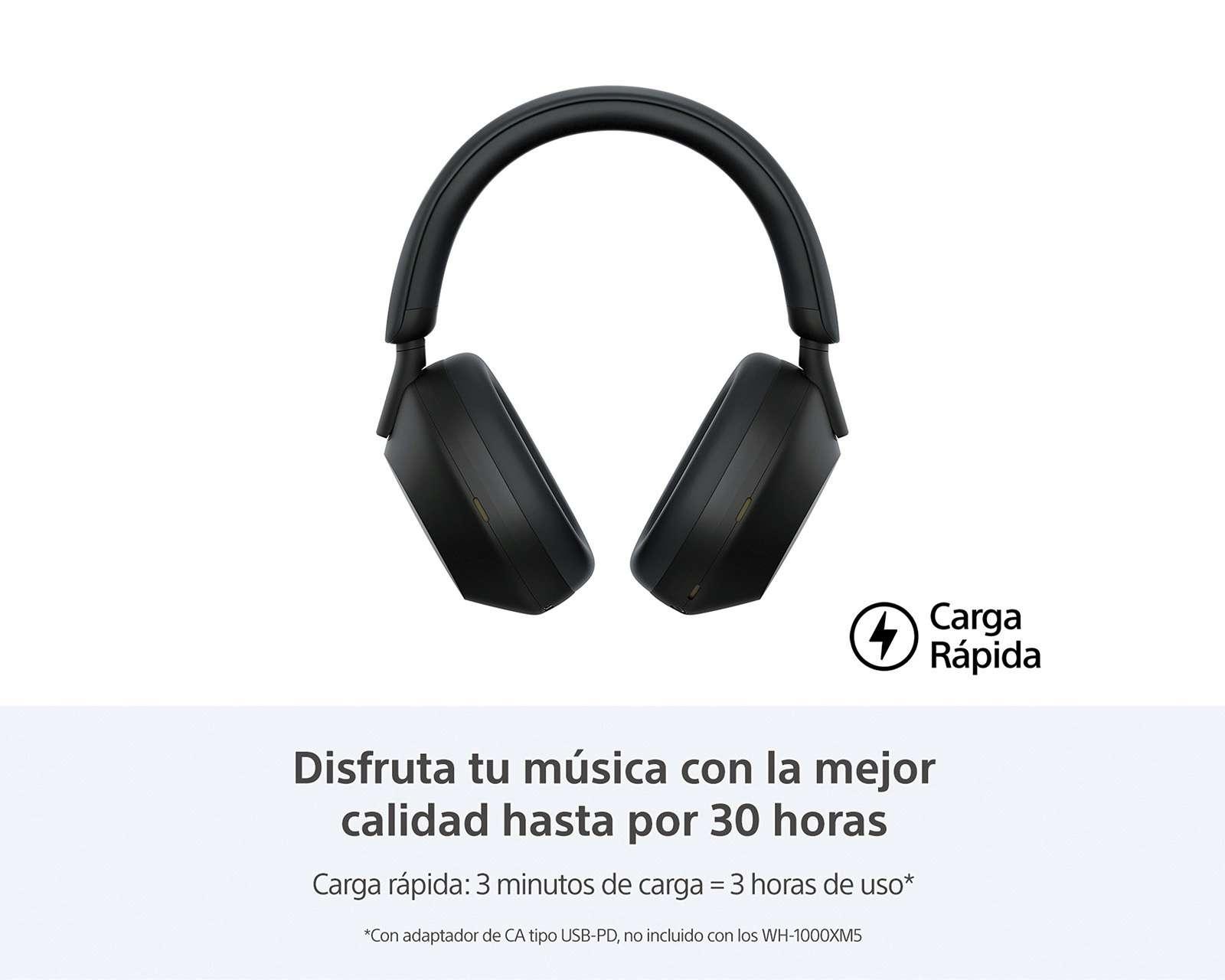 Foto 3 pulgar | Foto 2 | Audífonos Inalámbricos Sony Noise Cancelling WH-1000XM5