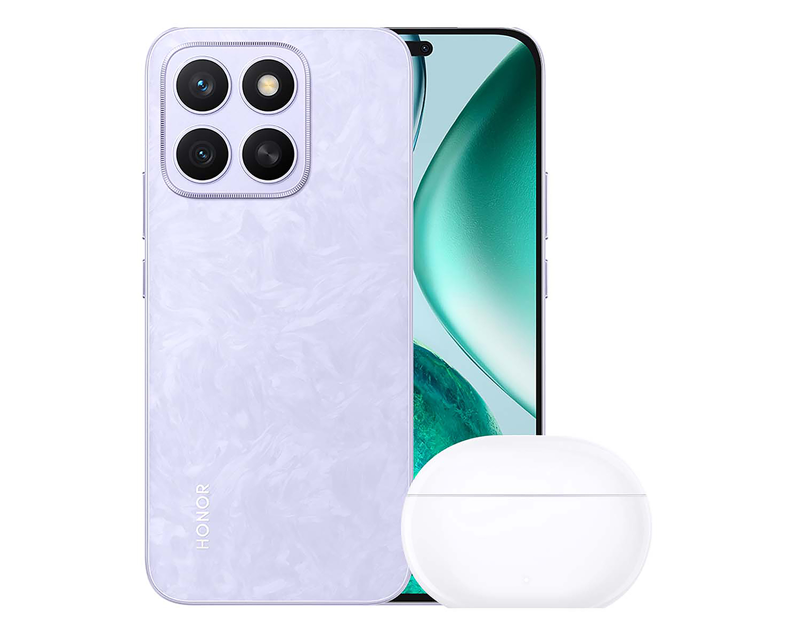 Foto 2 pulgar | Foto 1 | Celular Honor X8c Liberado 256 GB Verde + Choice Earbuds X7i