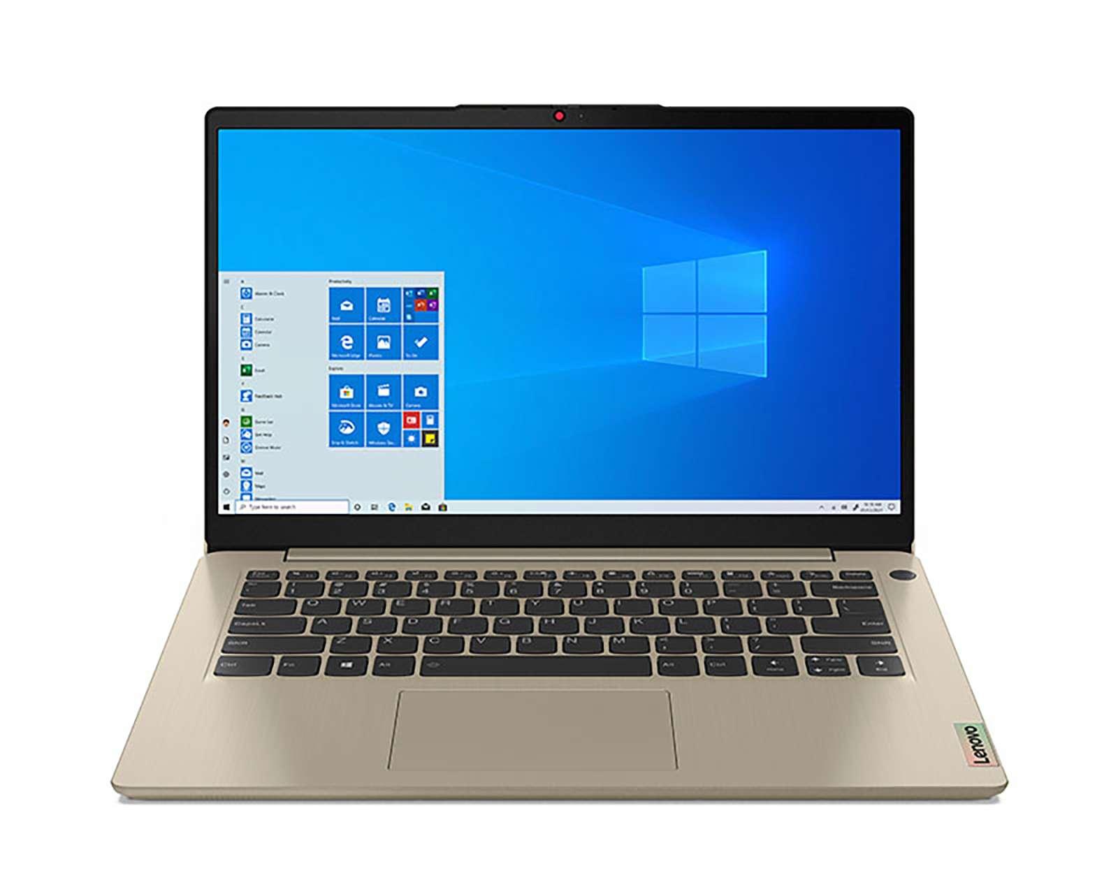 Laptop Lenovo IP 3 14ITL6 14" Windows 11 Home Intel Core i3 8 GB RAM 1 TB HDD + 256 GB SSD Dorado