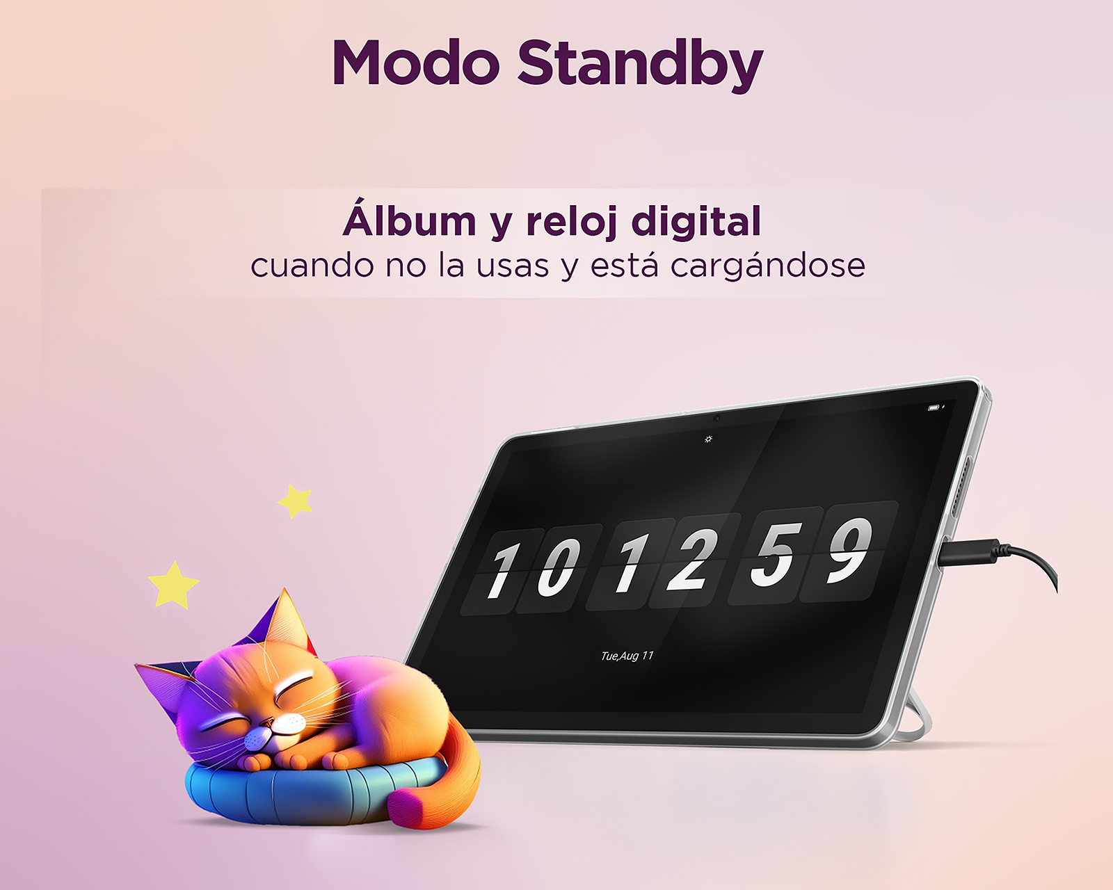 Foto 5 | Foto 5 | Tablet Lenovo ZAEH0131MX 10.1 Pulgadas 128 GB 4 GB RAM con Audífonos y Protector