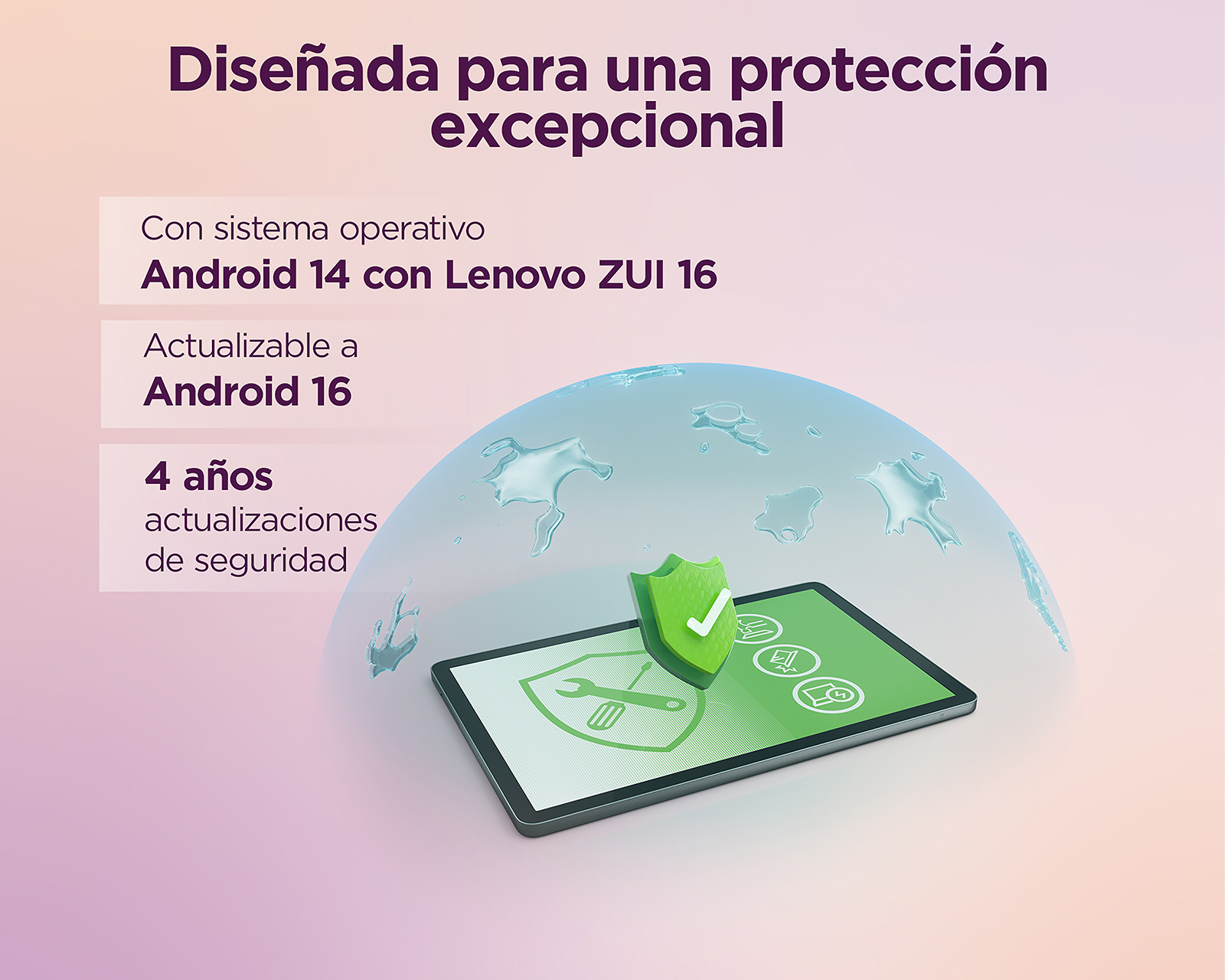 Foto 7 pulgar | Foto 6 | Tablet Lenovo ZAEH0131MX 10.1 Pulgadas 128 GB 4 GB RAM con Audífonos y Protector