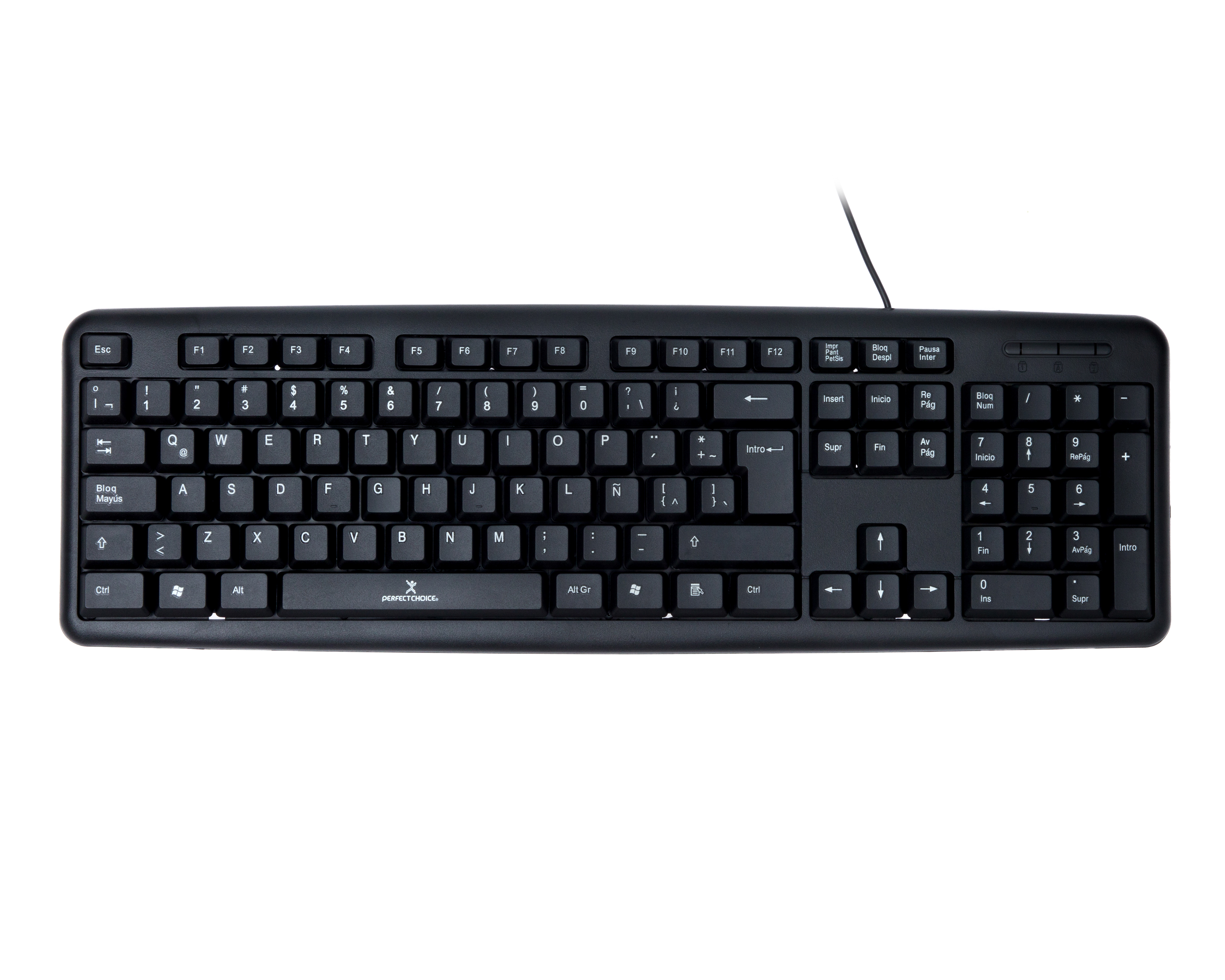 Foto 2 | Foto 2 | Teclado Alámbrico Perfect Choice PC-201038
