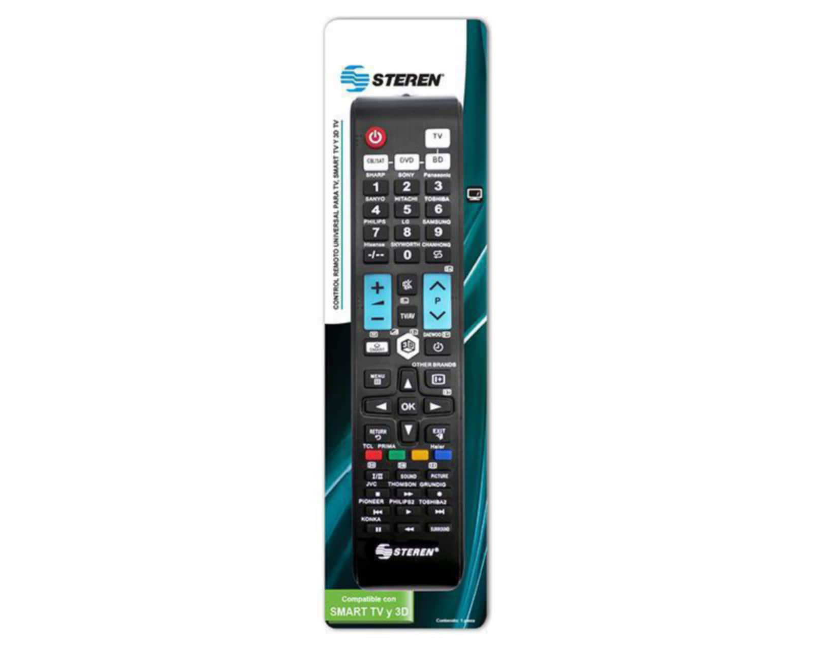 Control Remoto Steren RM-260 Universal y Smart TV