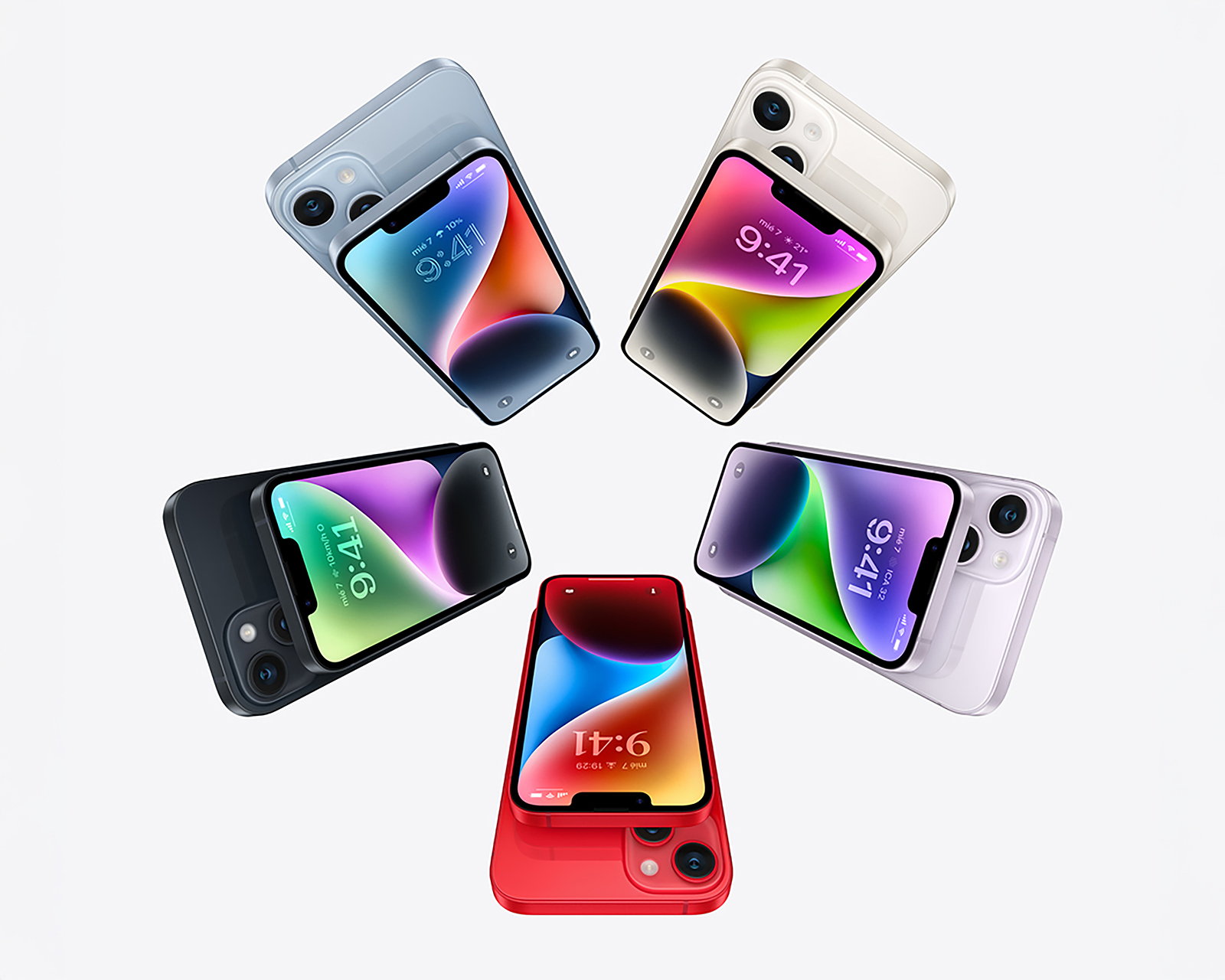 Foto 6 pulgar | Foto 5 | Telcel Apple iPhone 14 128 GB Blanco Estelar