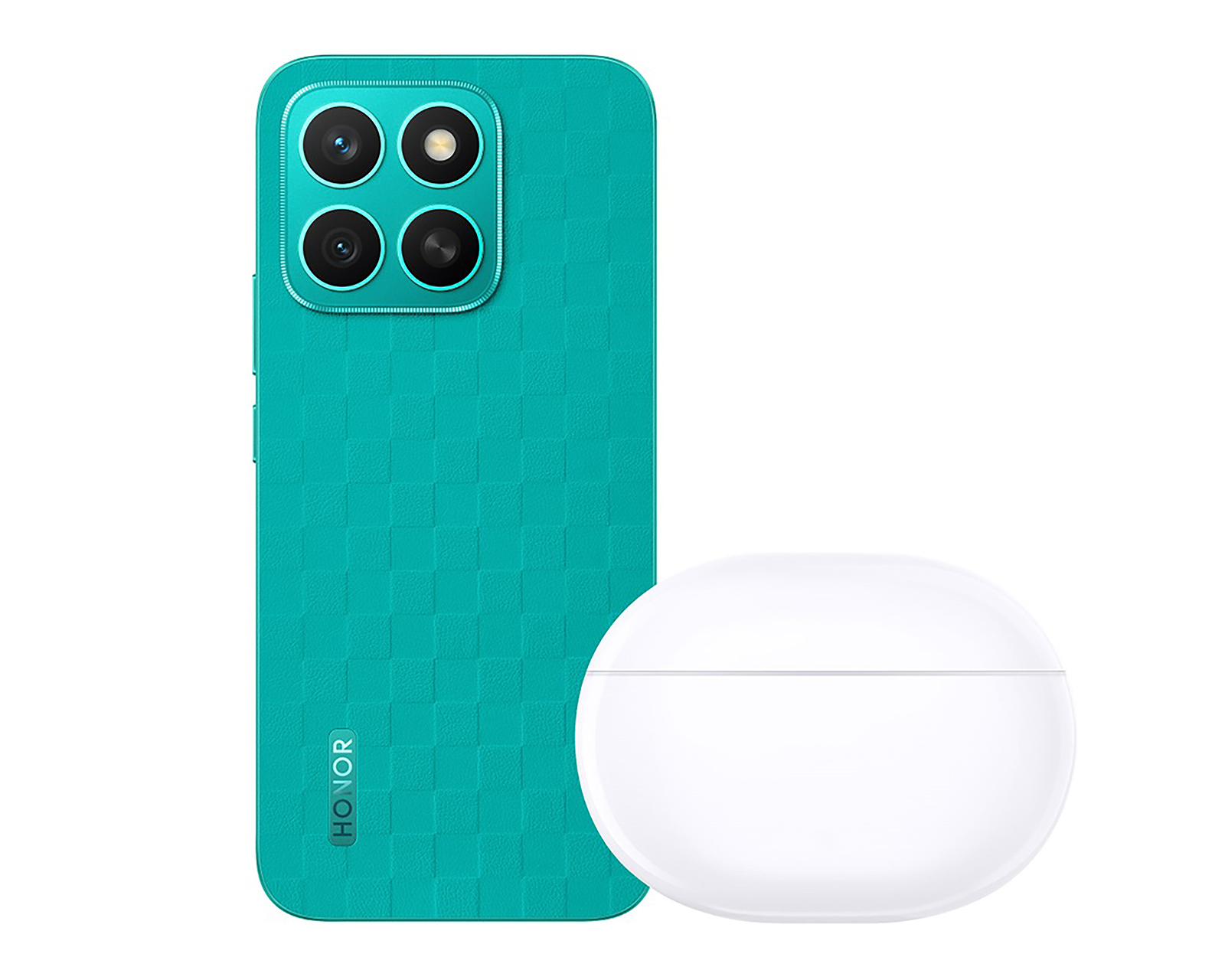 Foto 2 | Foto 2 | Movistar Honor X8c 256 GB Verde con Choice Earbuds X7i