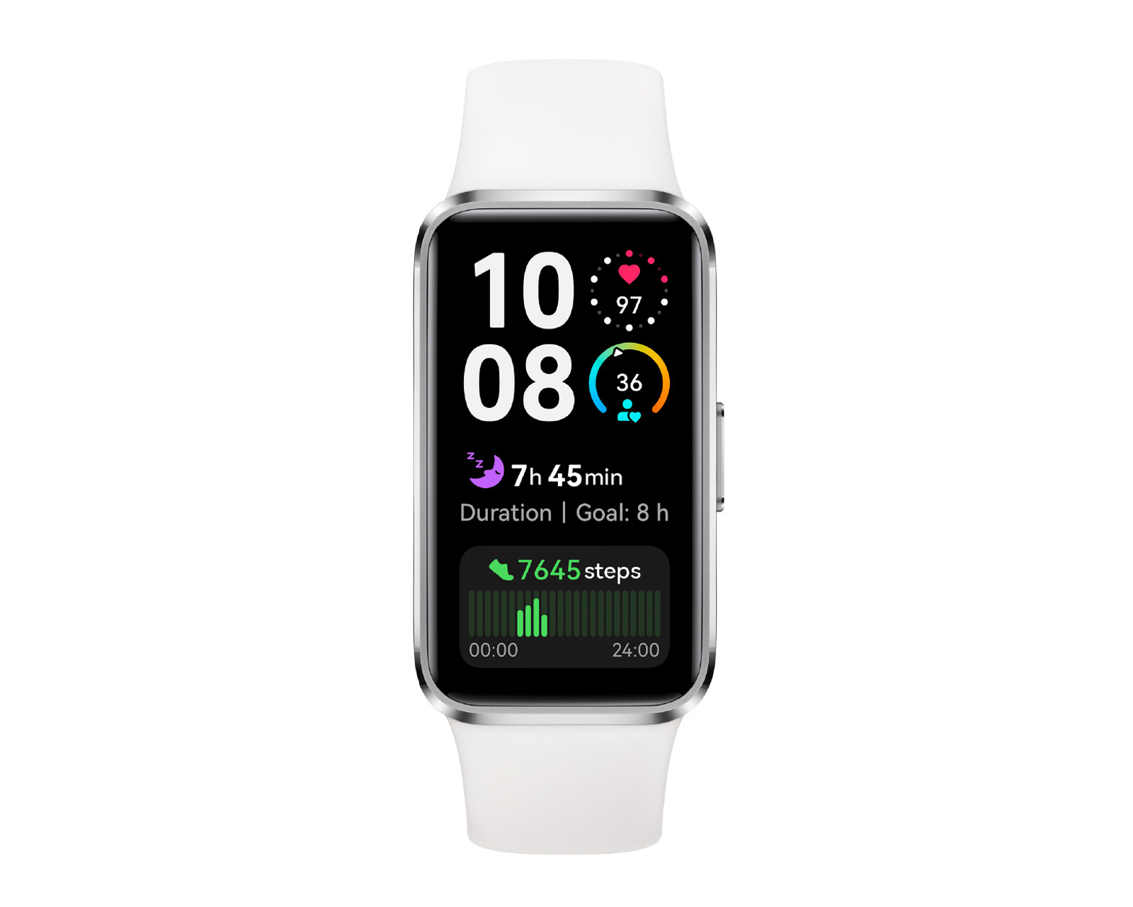 Foto 3 pulgar | Foto 2 | Fitband Huawei Band 10 44 mm Blanco