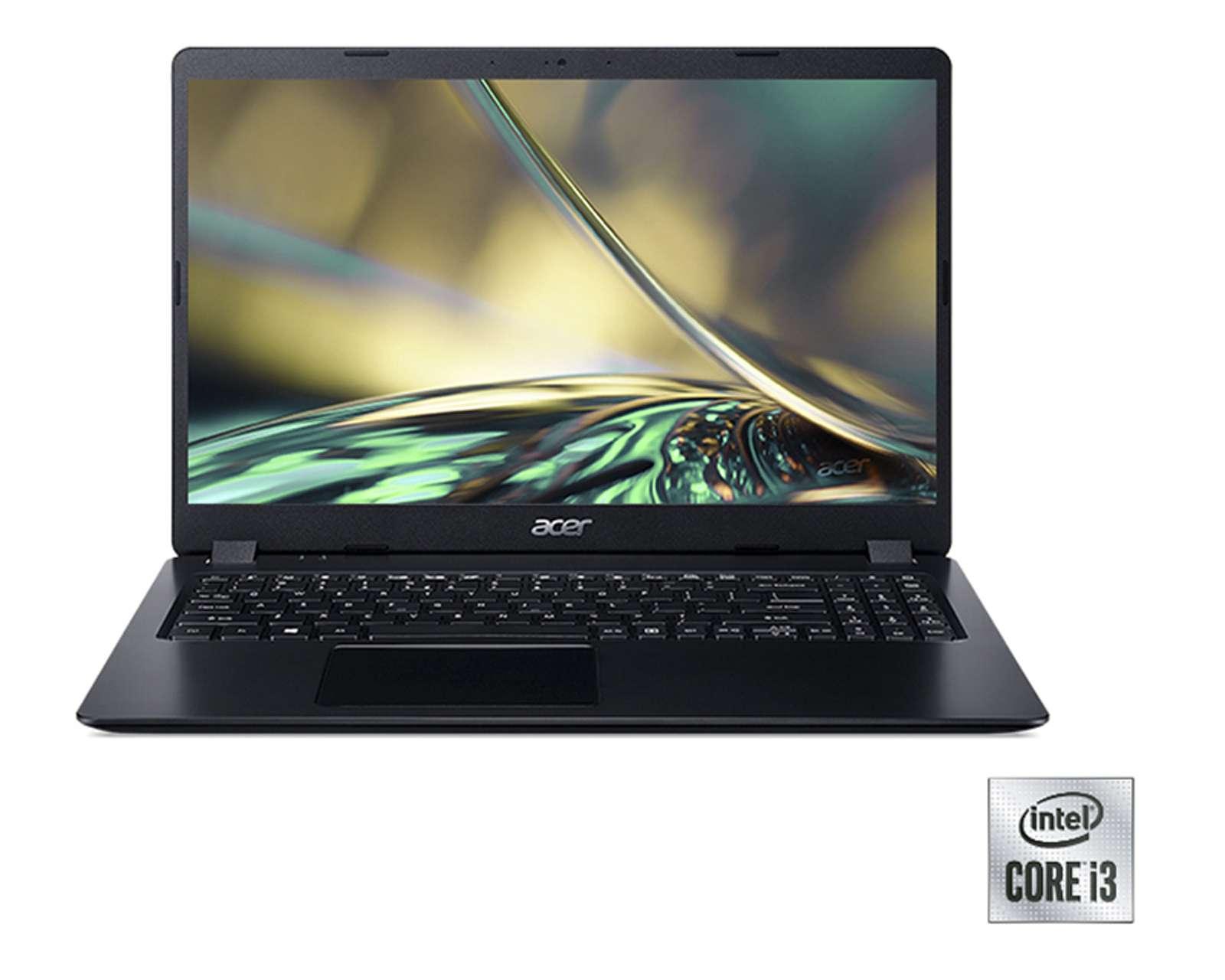 Laptop Acer A315-56-353V 15.6" Intel Core i3 8 GB RAM 512 GB SSD Negra