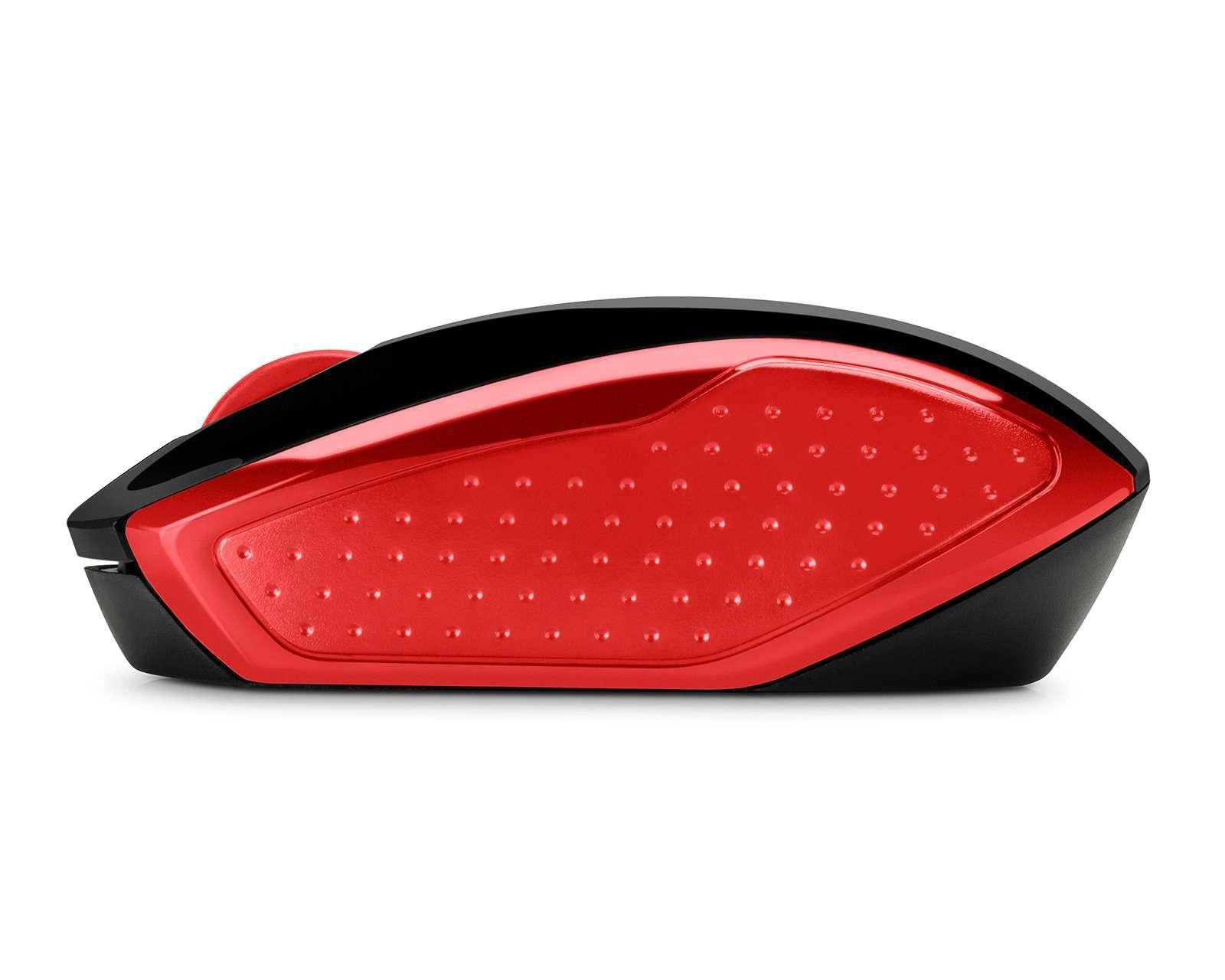 Foto 4 pulgar | Foto 3 | Mouse Inalámbrico HP 200 Rojo (2HU82AA)