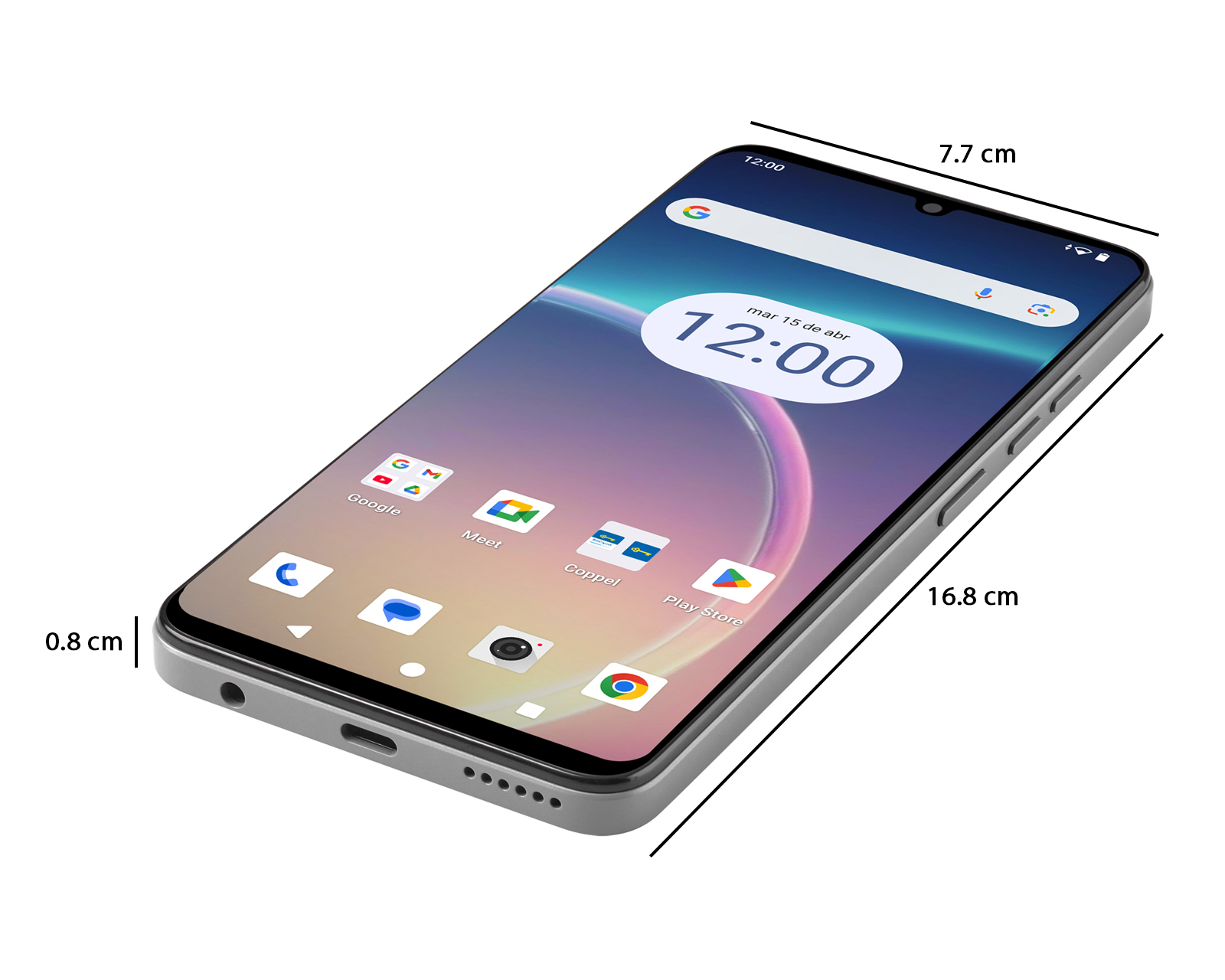 Foto 11 pulgar | Foto 10 | Celular Zuum Stellar M6 Liberado 128 GB Gris