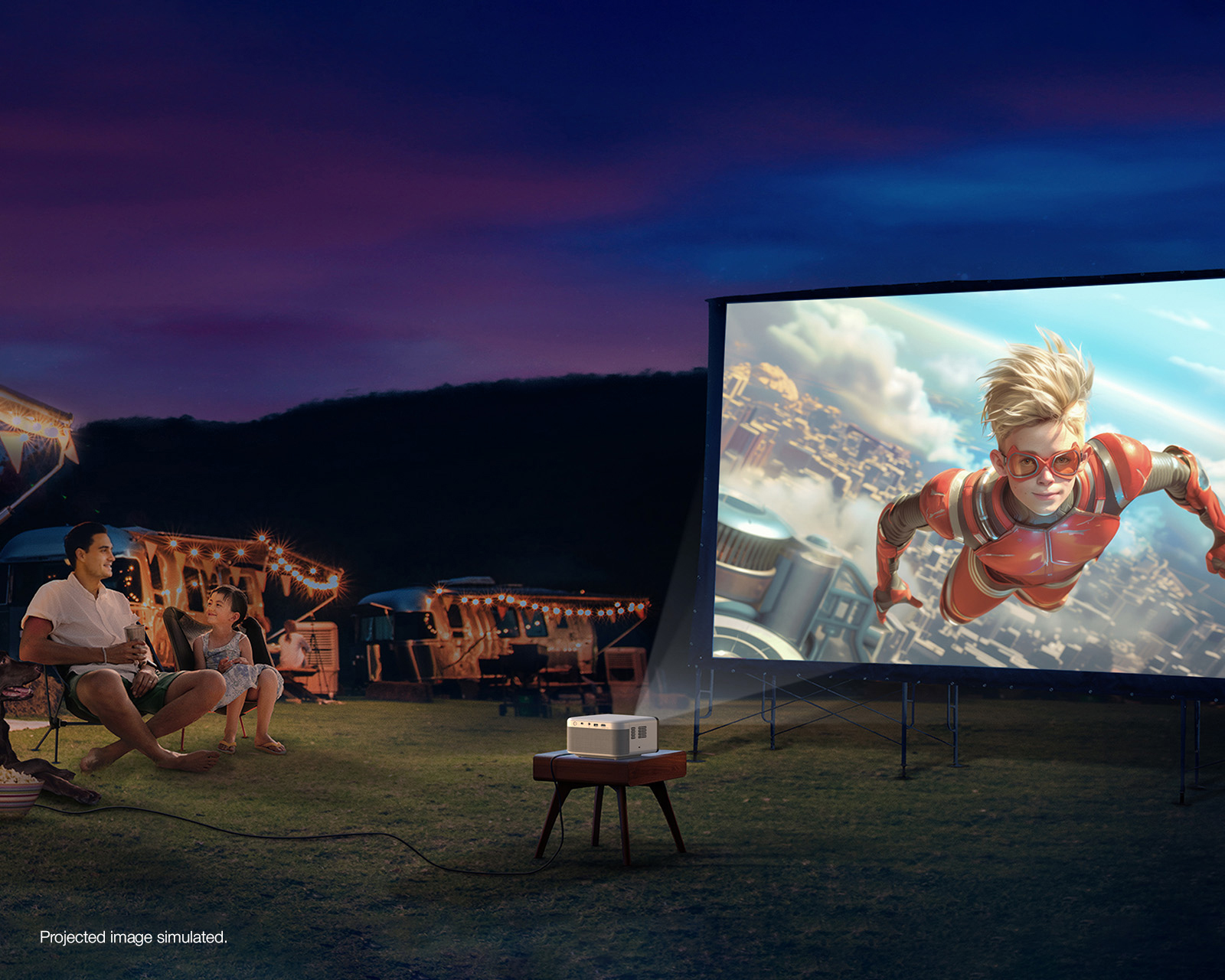 Foto 8 pulgar | Foto 7 | Proyector Portátil Epson 1000 Lúmenes 150 Pulgadas EF-21W