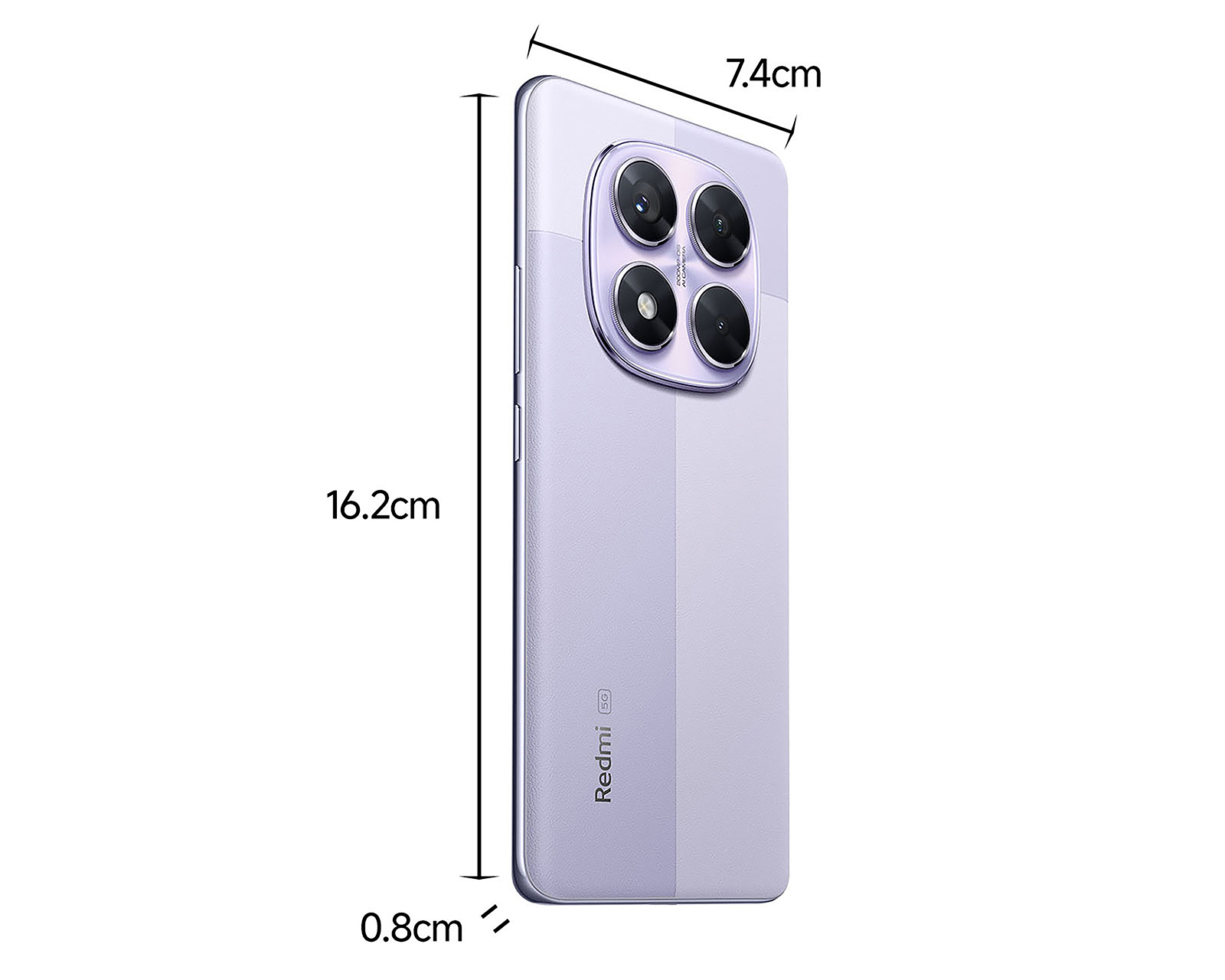 Foto 10 pulgar | Foto 9 | AT&T Xiaomi Redmi Note 14 Pro 5G 256 GB Morado + Audífonos