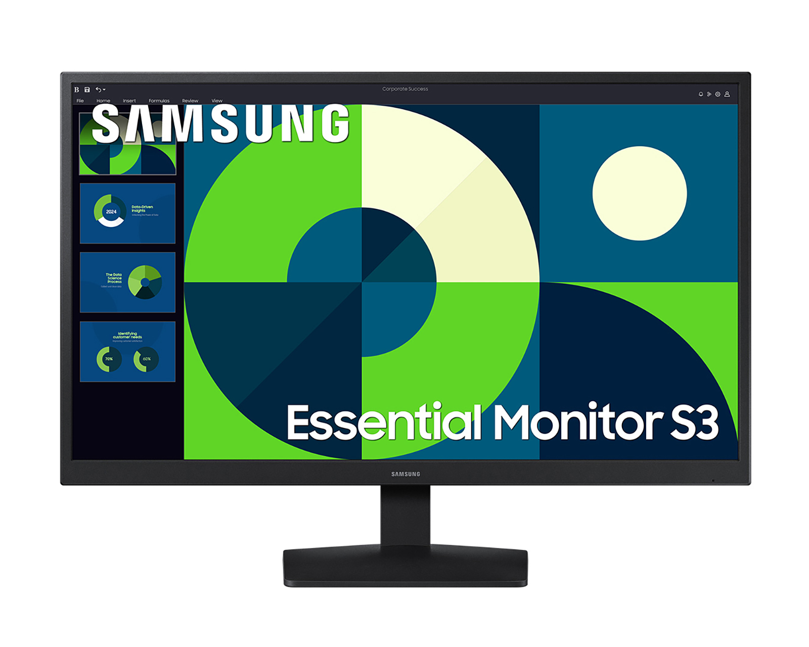 Monitor Samsung Essential S3 24 Pulgadas Full HD 75 Hz