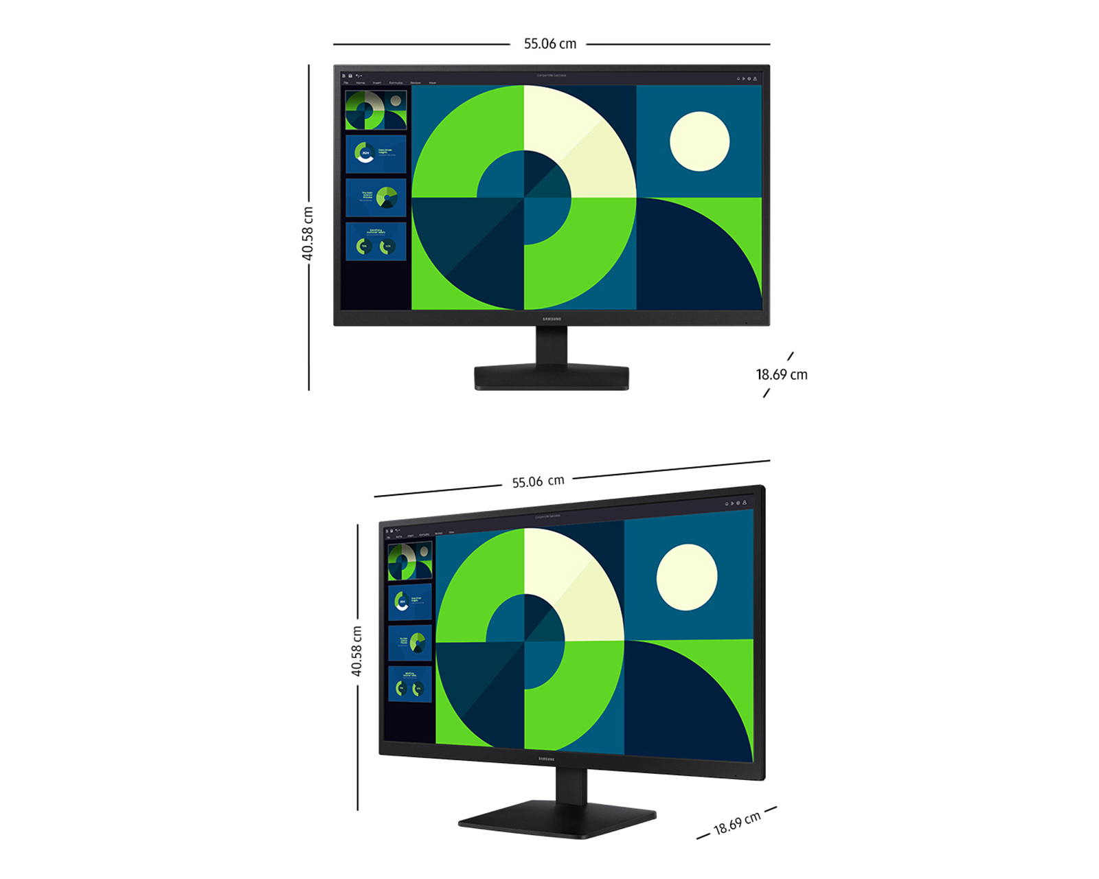 Foto 5 | Foto 5 | Monitor Samsung Essential S3 24 Pulgadas Full HD 75 Hz
