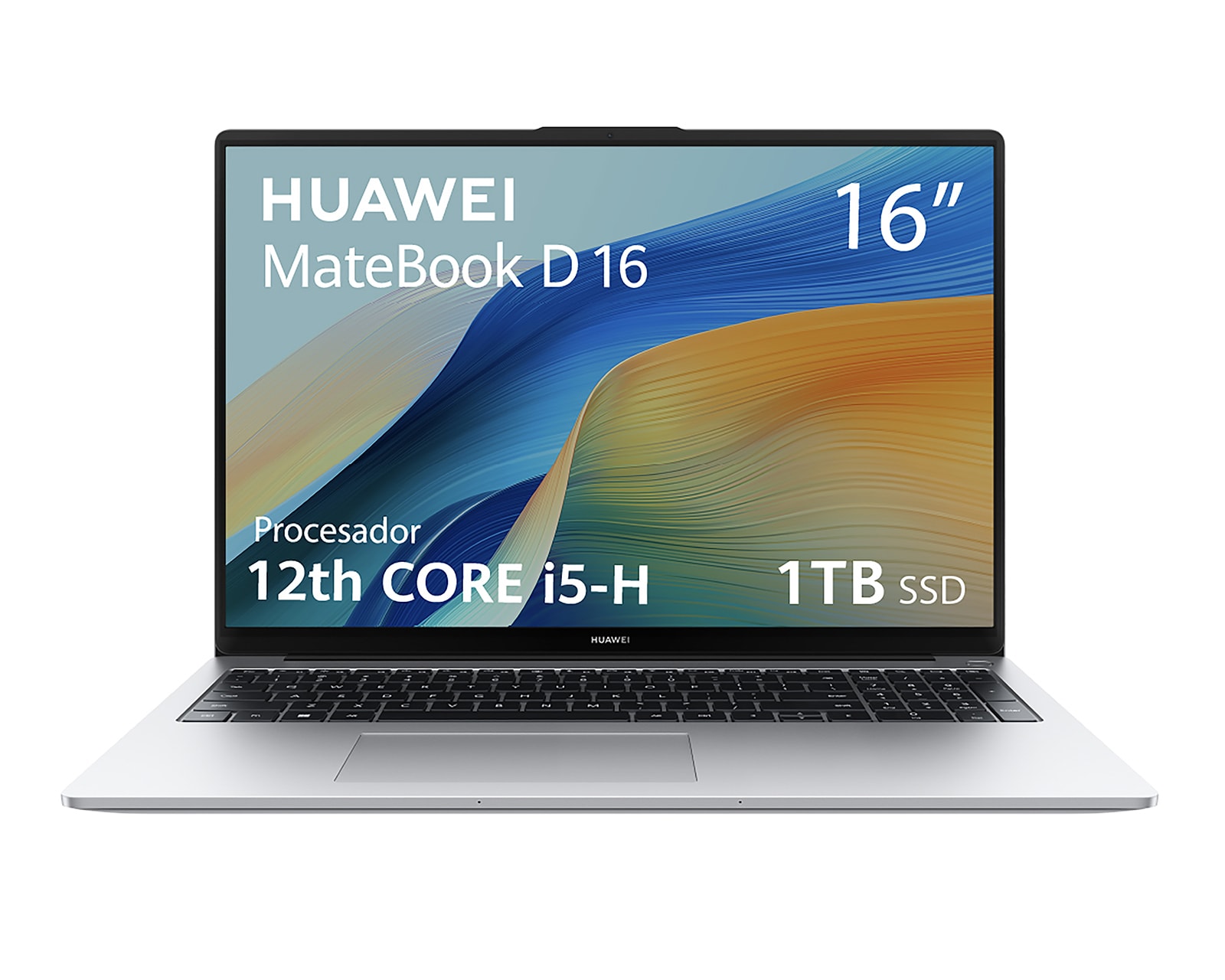 Laptop Huawei MateBook D16 16 Pulgadas Windows 11 Intel Core i5 16 GB RAM 1 TB SSD Plateado