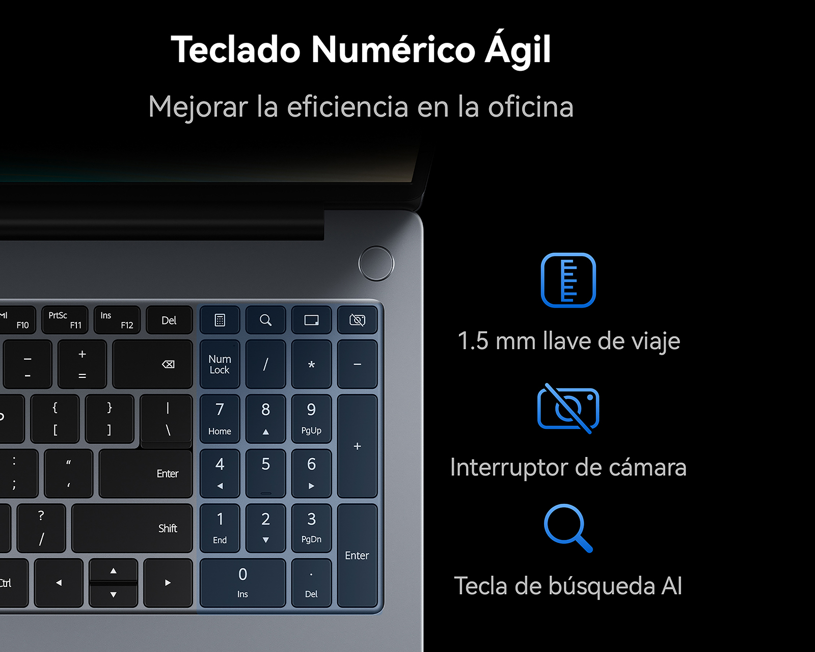 Foto 8 | Foto 7 | Laptop Huawei MateBook D16 16 Pulgadas Windows 11 Intel Core i5 16 GB RAM 1 TB SSD Plateado