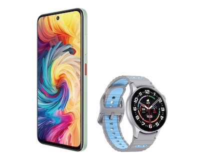 Foto 4 | Foto 4 | Telcel ZTE Axon 70 256 GB Verde + Smartwatch