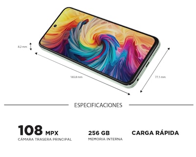 Foto 6 | Foto 6 | Telcel ZTE Axon 70 256 GB Verde + Smartwatch