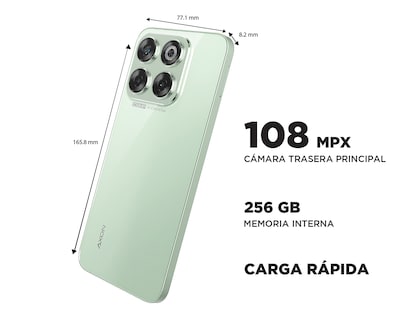 Foto 7 | Foto 7 | Telcel ZTE Axon 70 256 GB Verde + Smartwatch