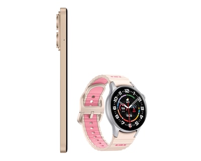 Foto 5 | Foto 5 | Telcel ZTE Axon 70 256 GB Dorado + Smartwatch