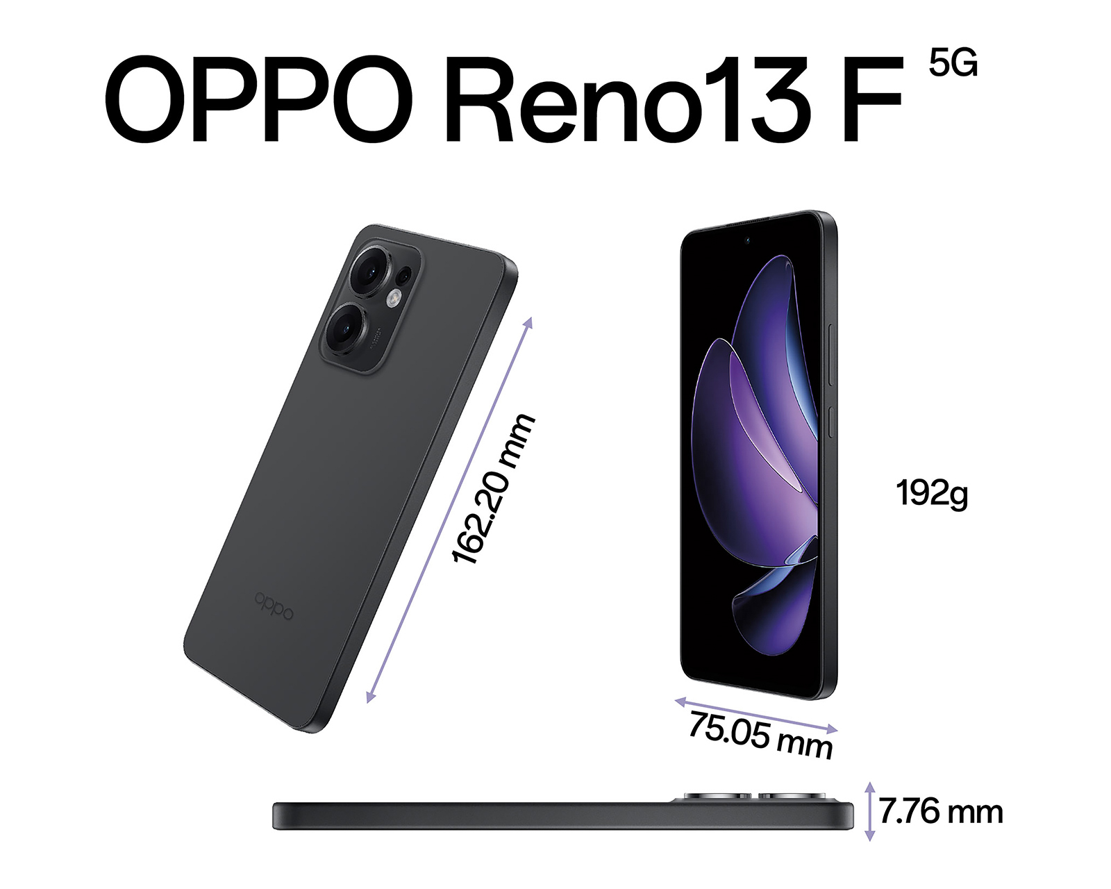 Foto 7 | Foto 7 | Movistar OPPO Reno13 F 5G 256 GB Gris