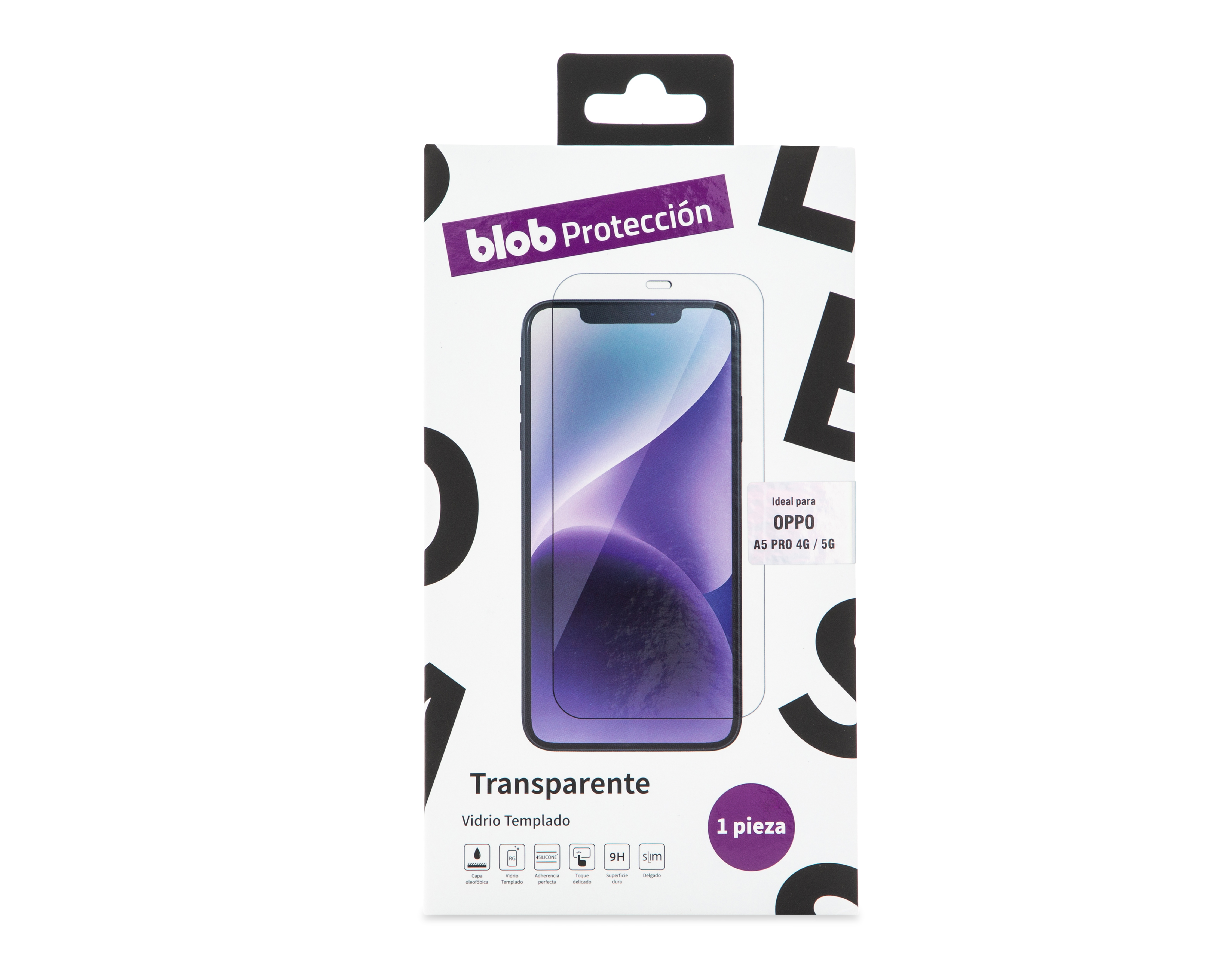 Foto 1 | Foto 1 | Protector de Pantalla Blob para OPPO A5 Pro